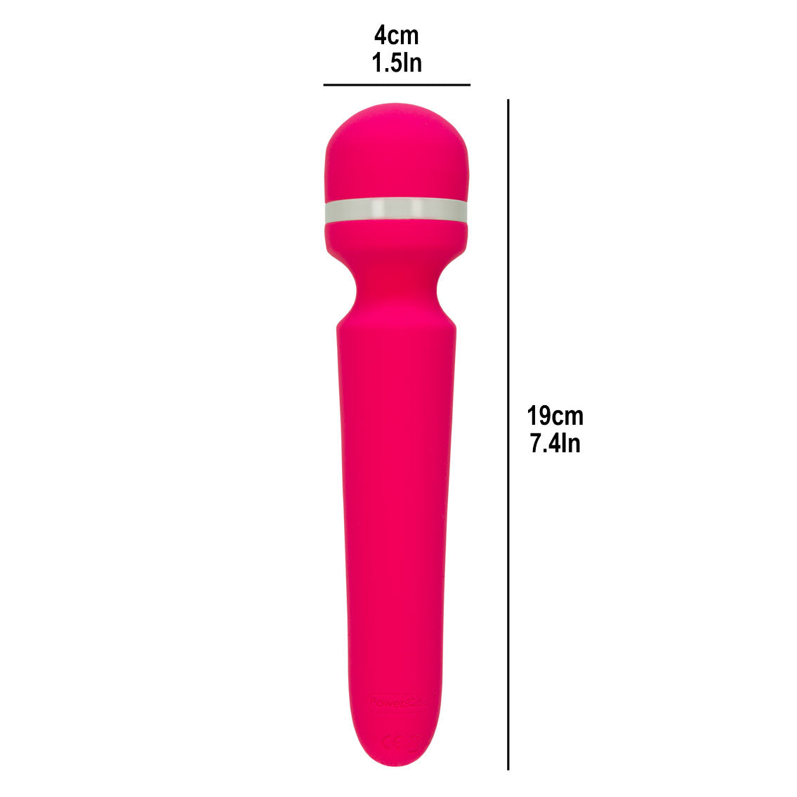 Pure Love® - Baguette de massage vibrante avec 20 fonctions - Rose