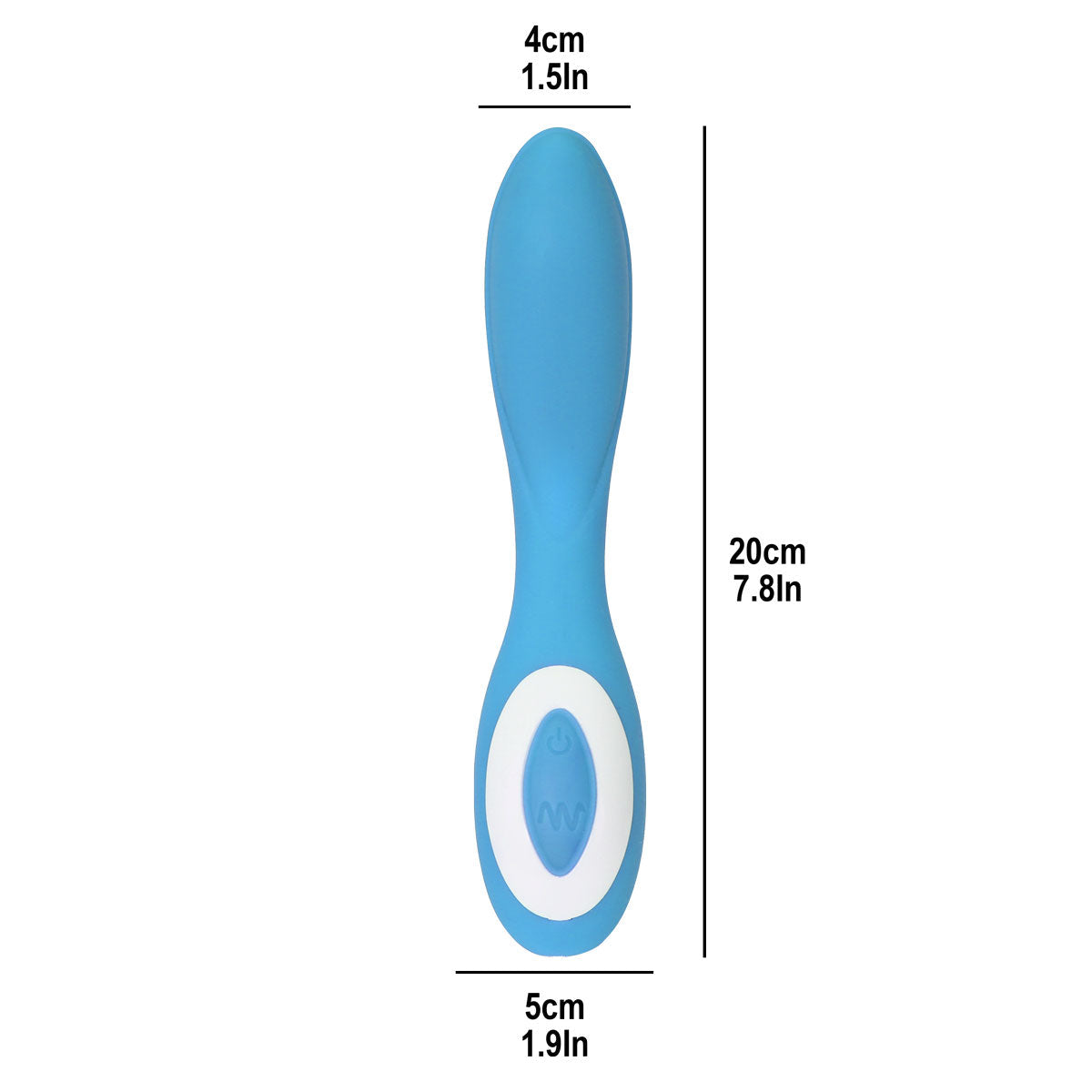 Wonderlust - Sérénité - Vibrateur Point G - Rechargeable - Bleu