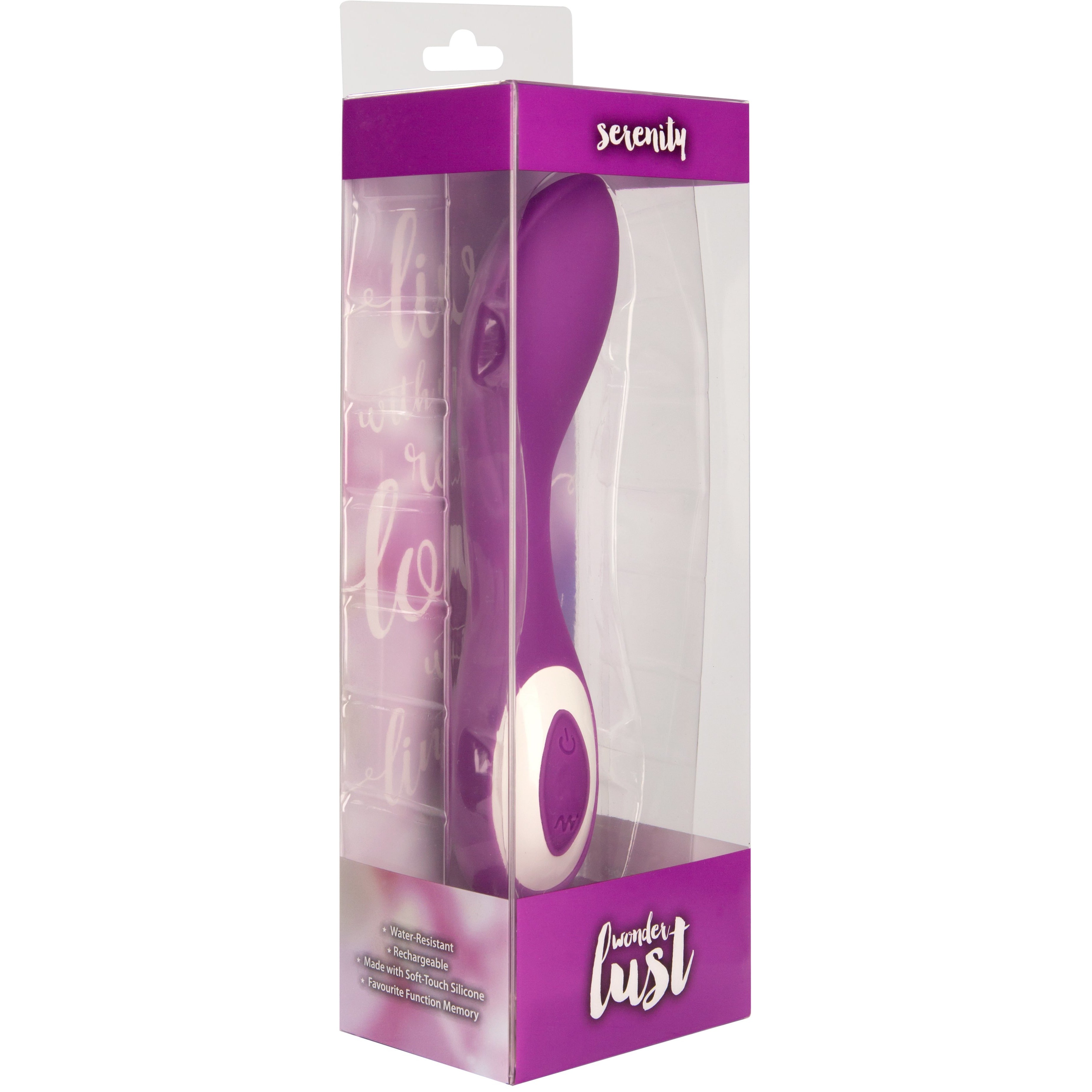 Wonderlust - Sérénité - Vibrateur point G - Rechargeable - Violet