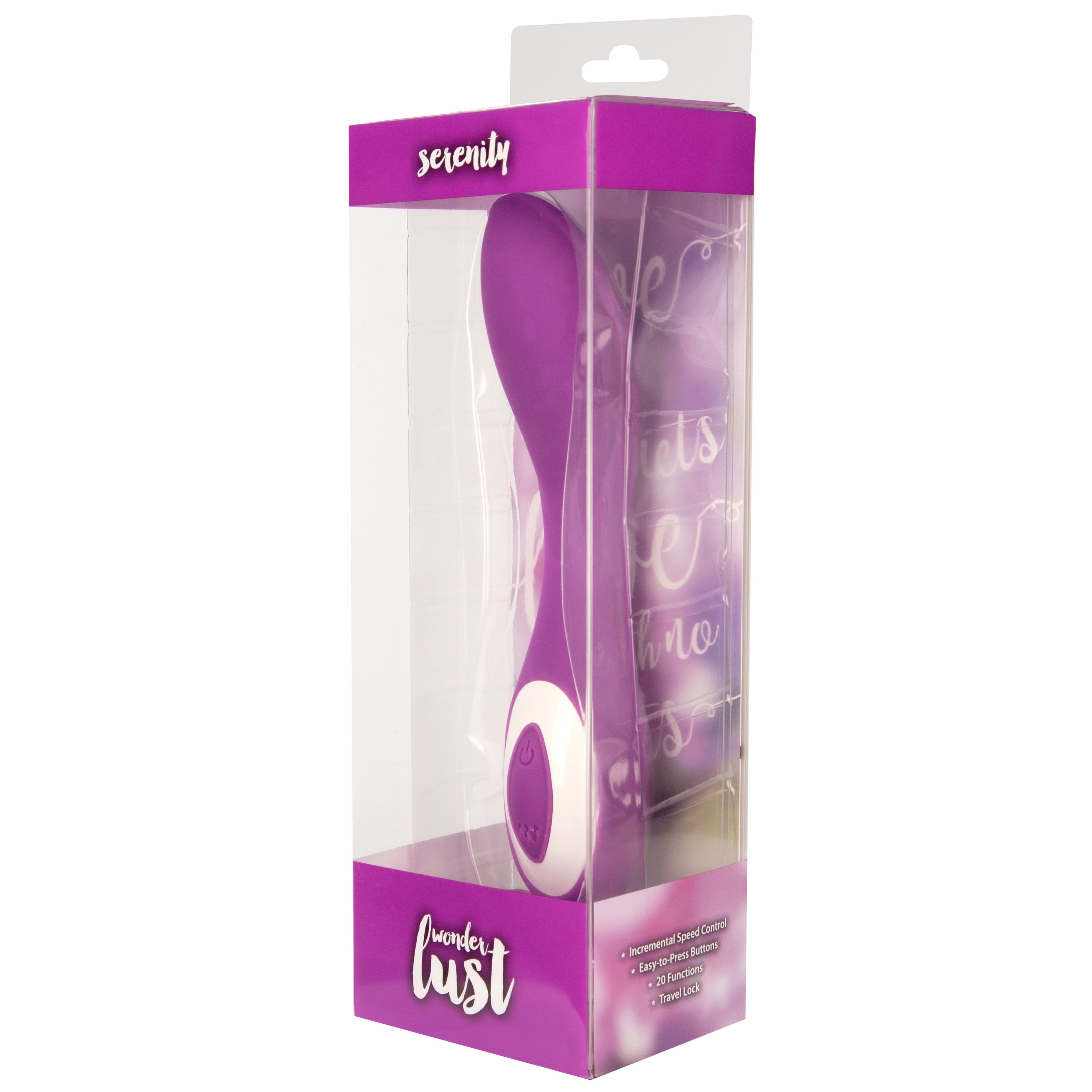 Wonderlust - Serenity - G-Spot Vibrator - Rechargeable - Purple