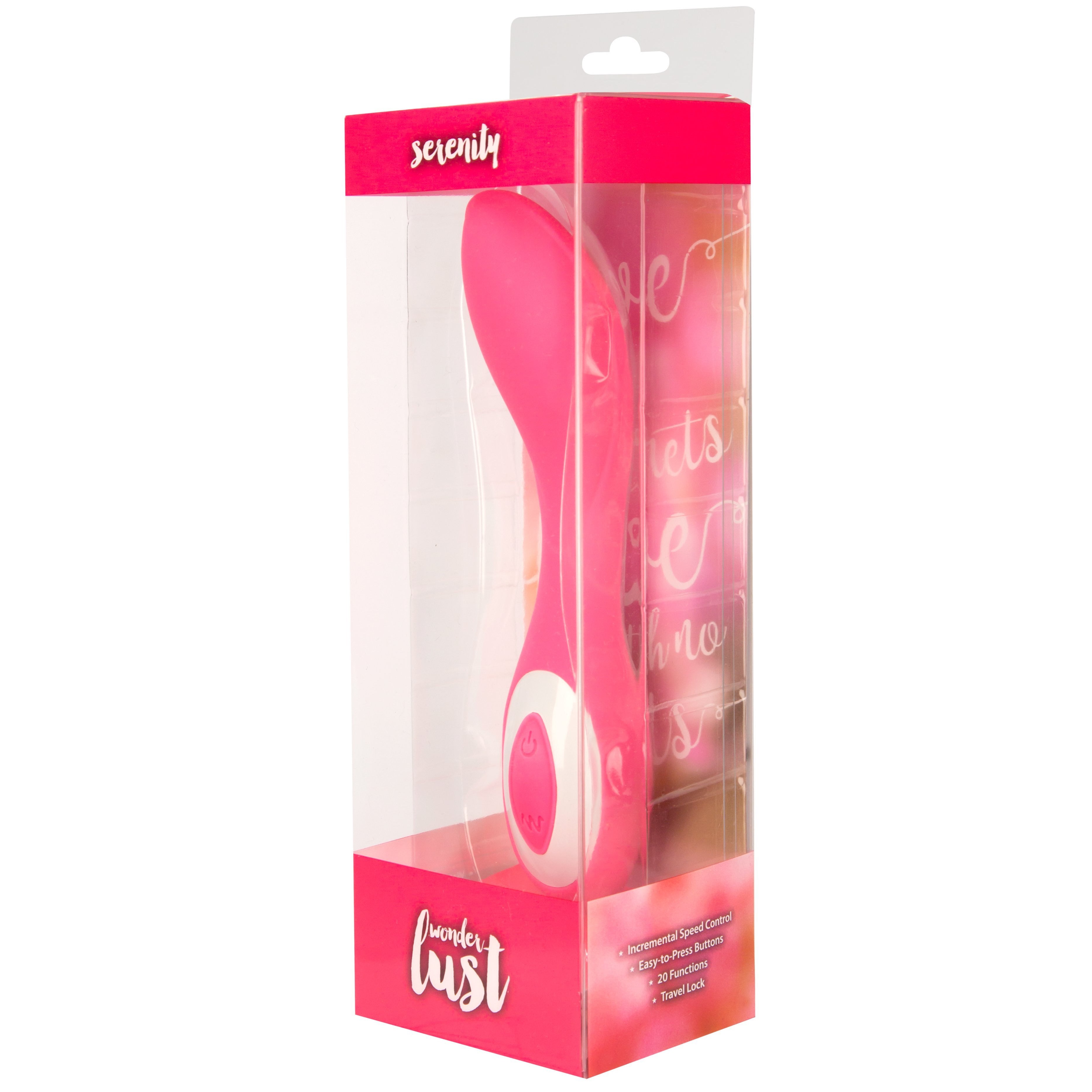 Wonderlust - Sérénité - Vibrateur point G - Rechargeable - Rose