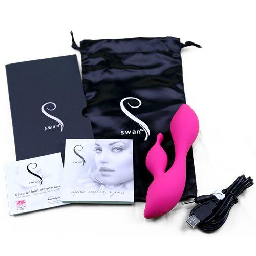 swan - The Swan Cygnet - Clitoral & G-spot Vibrator - Pink