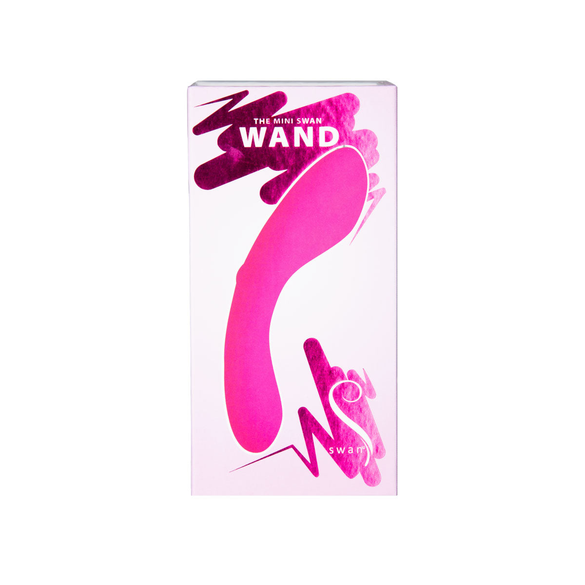 Swan - Mini baguette magique - Vibrateur clitoridien - Rechargeable - Rose