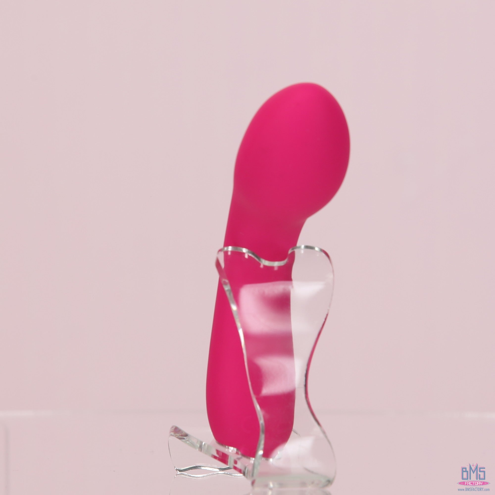 Swan - Mini Wand - Clitoral Vibrator - Rechargeable - Pink