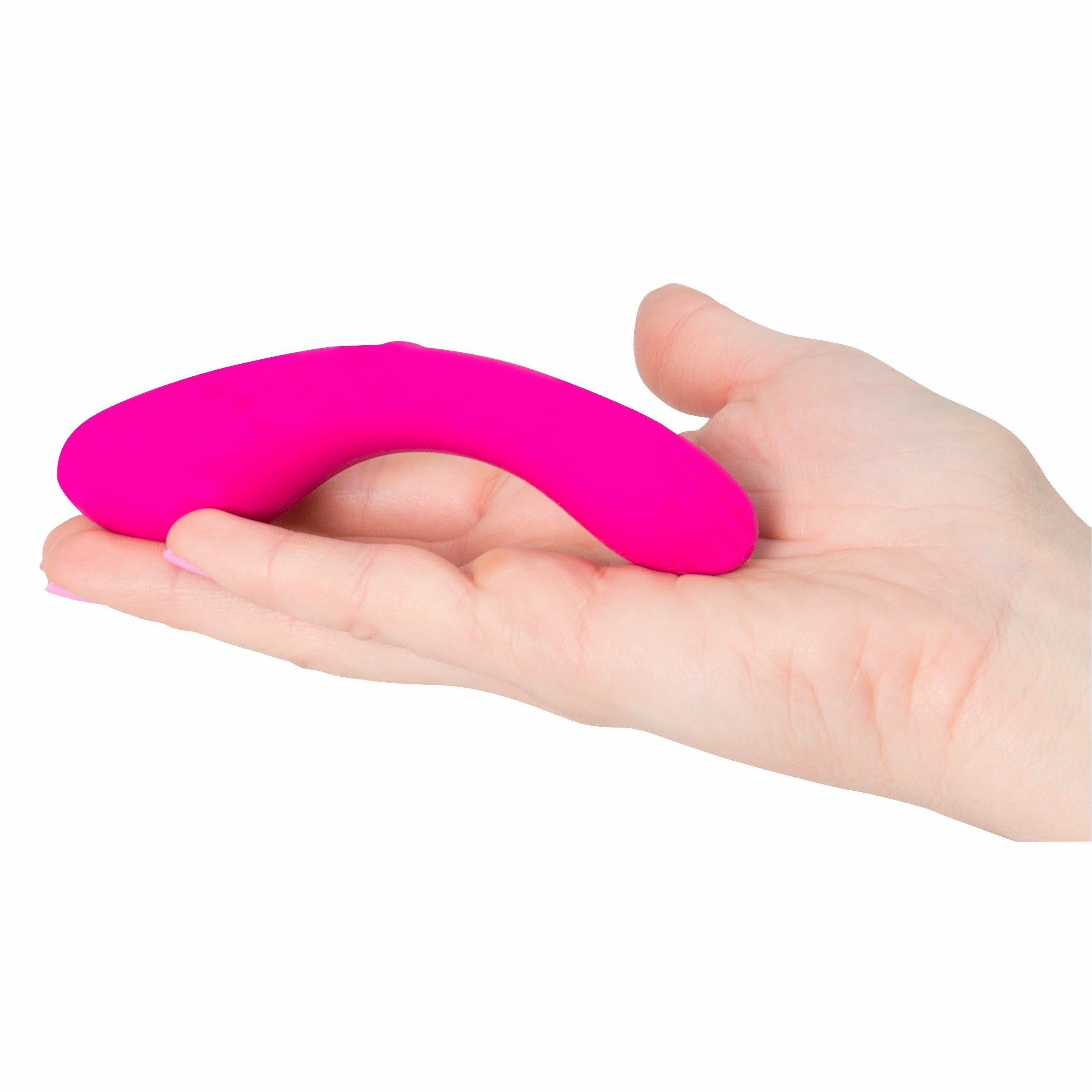Swan - Mini Wand - Clitoral Vibrator - Rechargeable - Pink