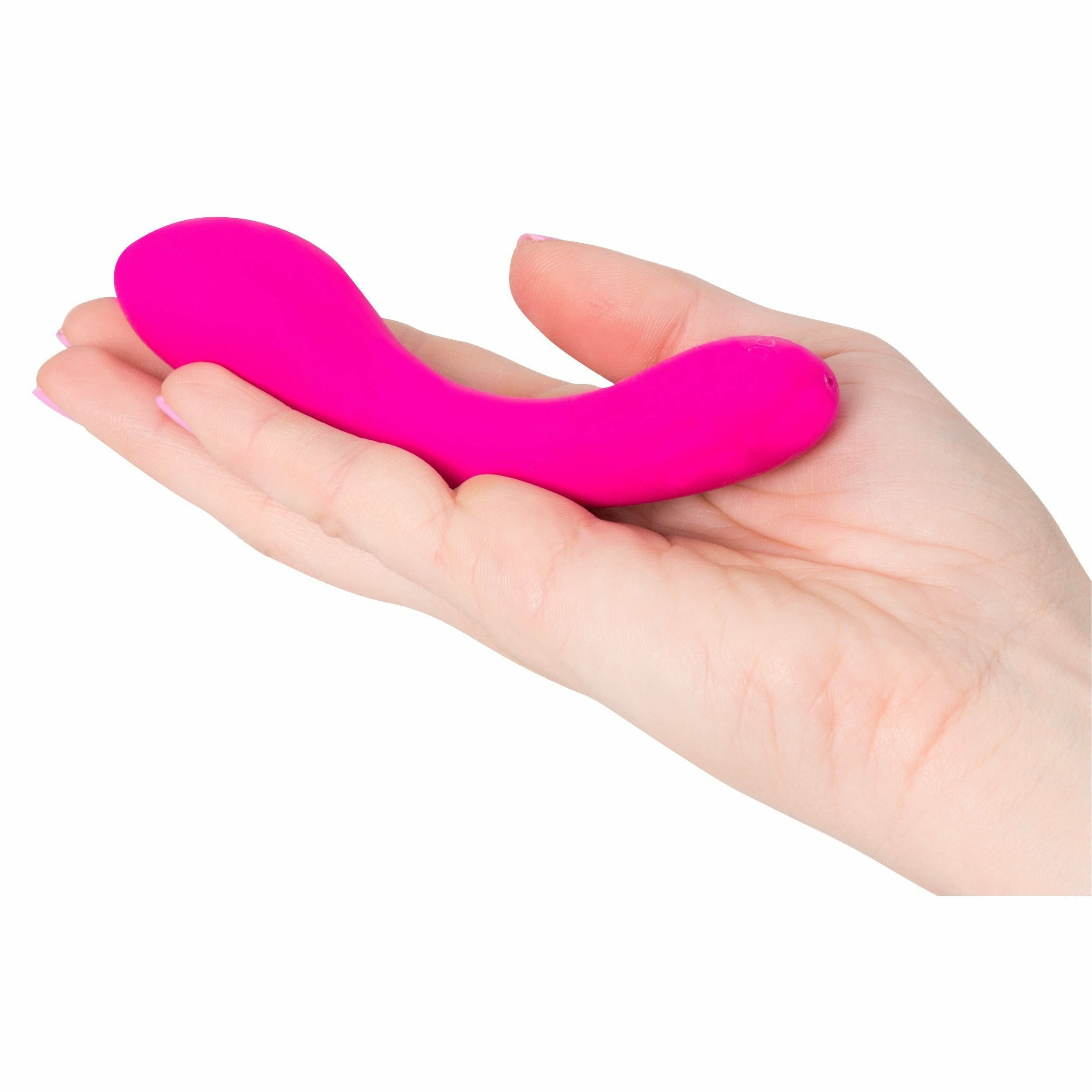 Swan - Mini Wand - Clitoral Vibrator - Rechargeable - Pink