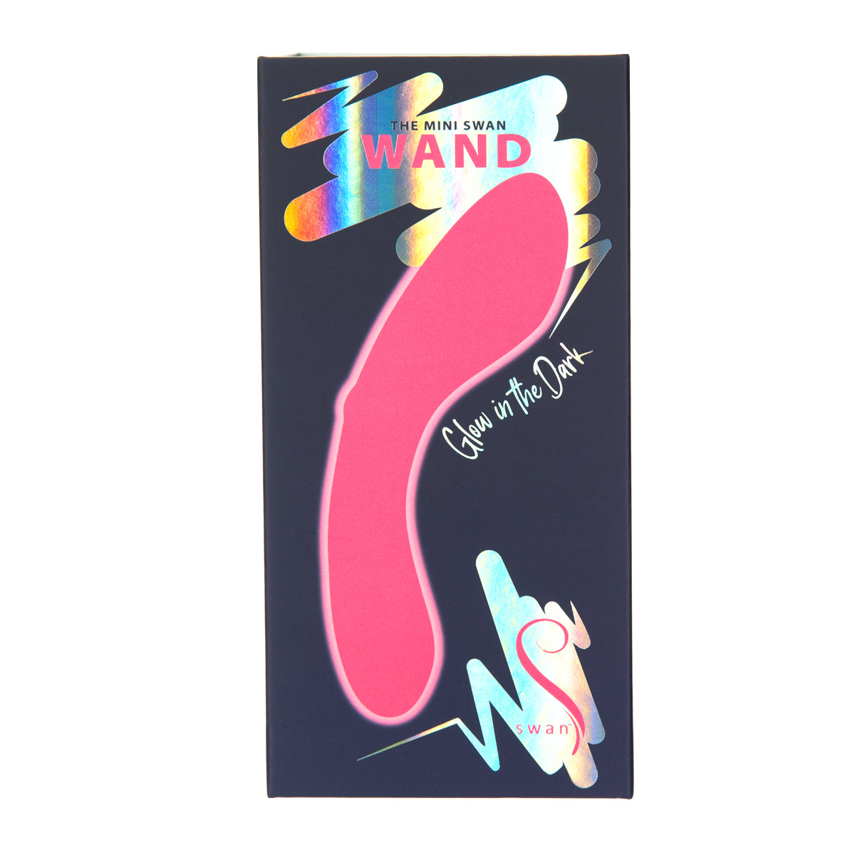 Swan - Mini baguette Swan® - Brille dans le noir - Rose