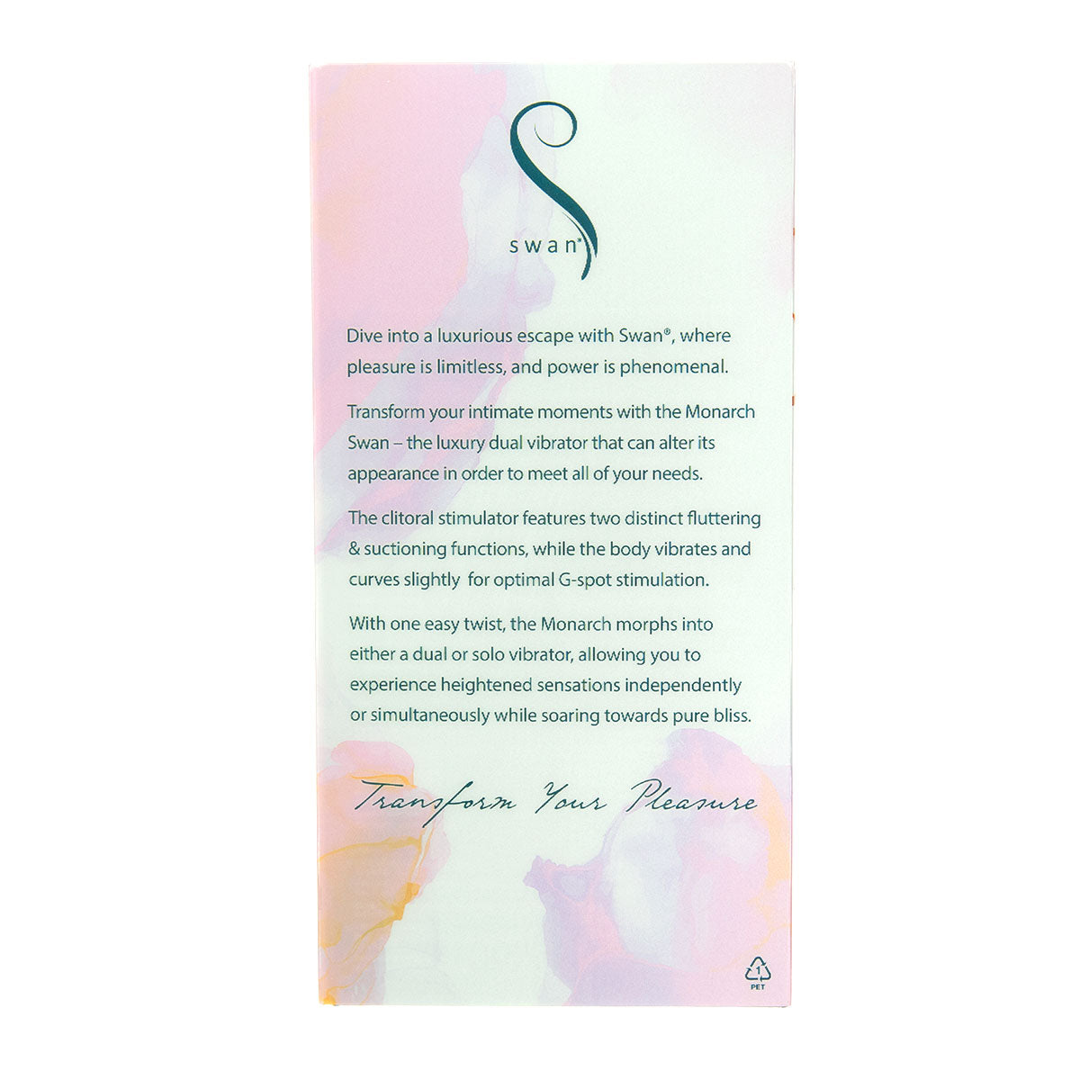 Swan - Monarch - Vibromasseur et stimulateur Transform With A Twist - Teal