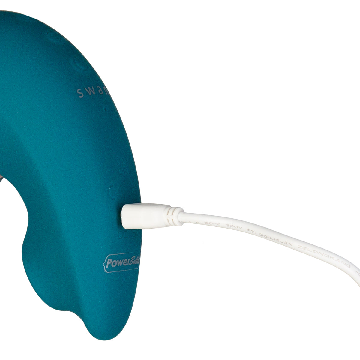 Swan - Monarch - Transform With A Twist Vibrator & Stimulator - Teal