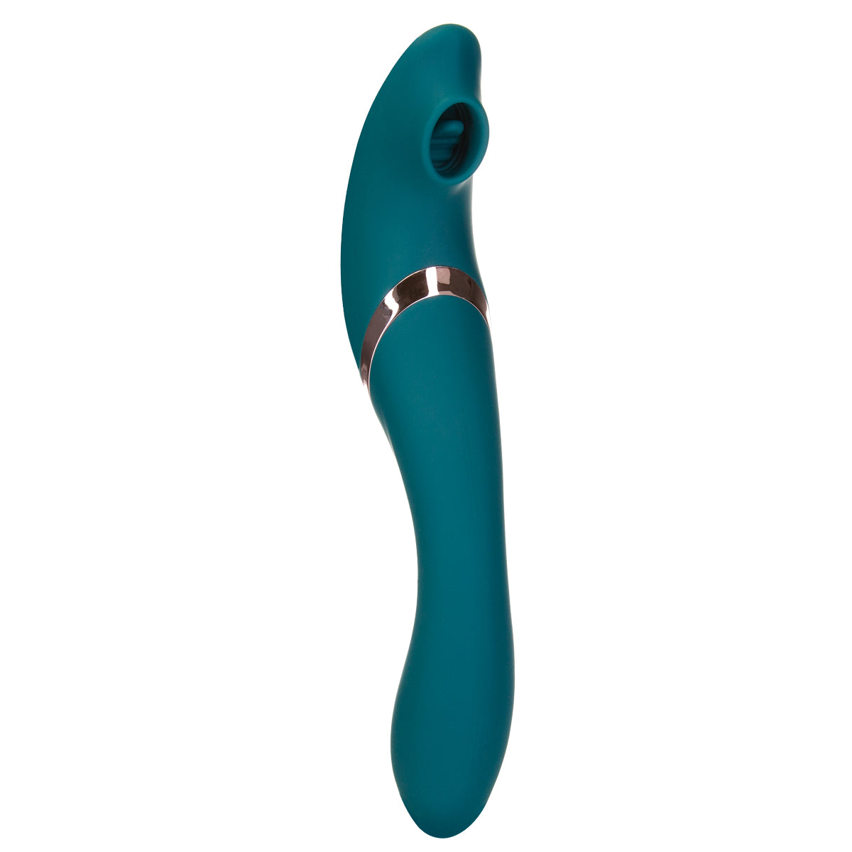 Swan - Monarch - Transform With A Twist Vibrator & Stimulator - Teal
