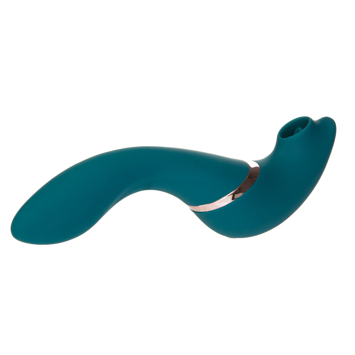 Swan - Monarch - Transform With A Twist Vibrator & Stimulator - Teal