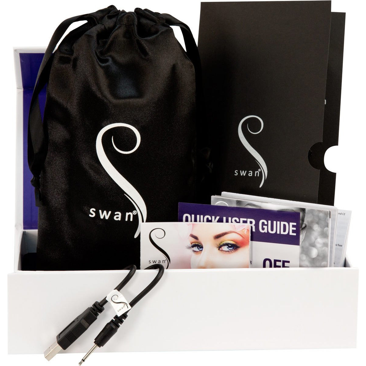 Swan - Majestic Swan - Special Edition Rabbit Vibrator - Purple