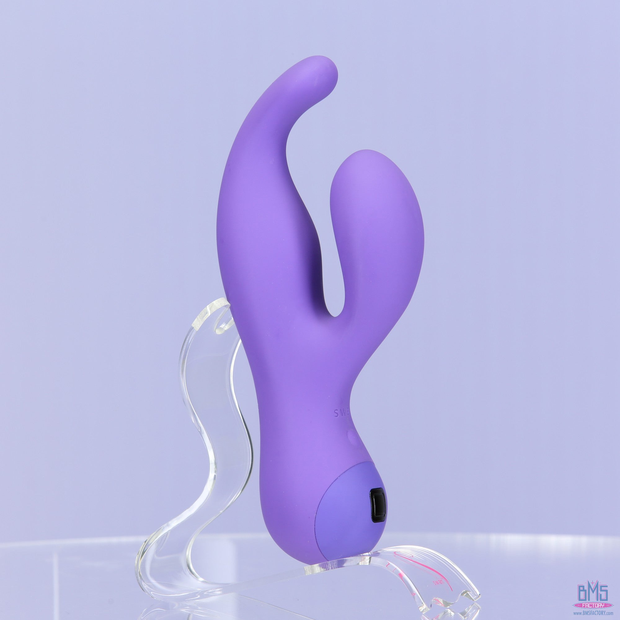 Swan - Touch - Solo - Dual Vibrator - Rechargeable - Purple