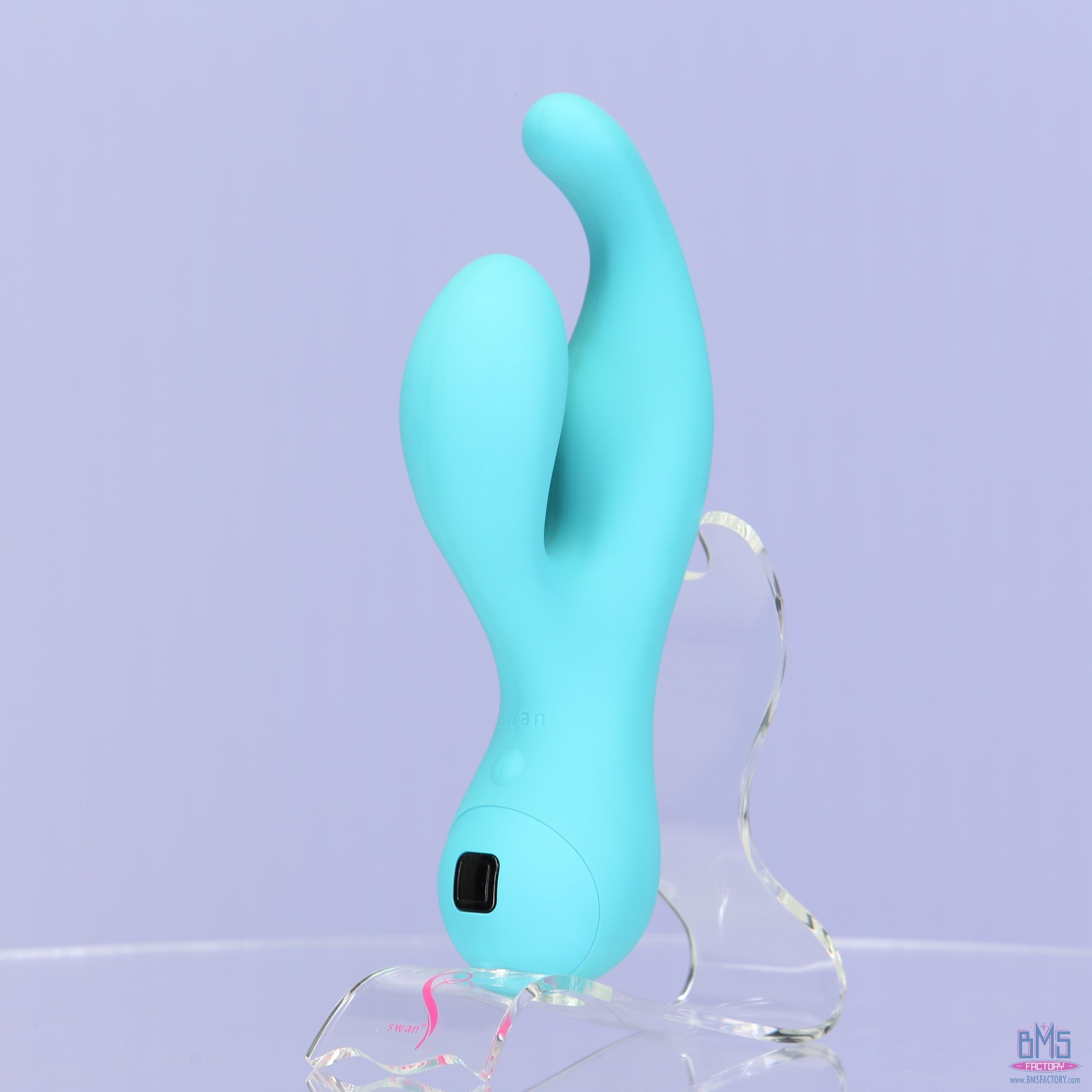 Swan - Touch - Solo - Dual Vibrator - Rechargeable - Teal