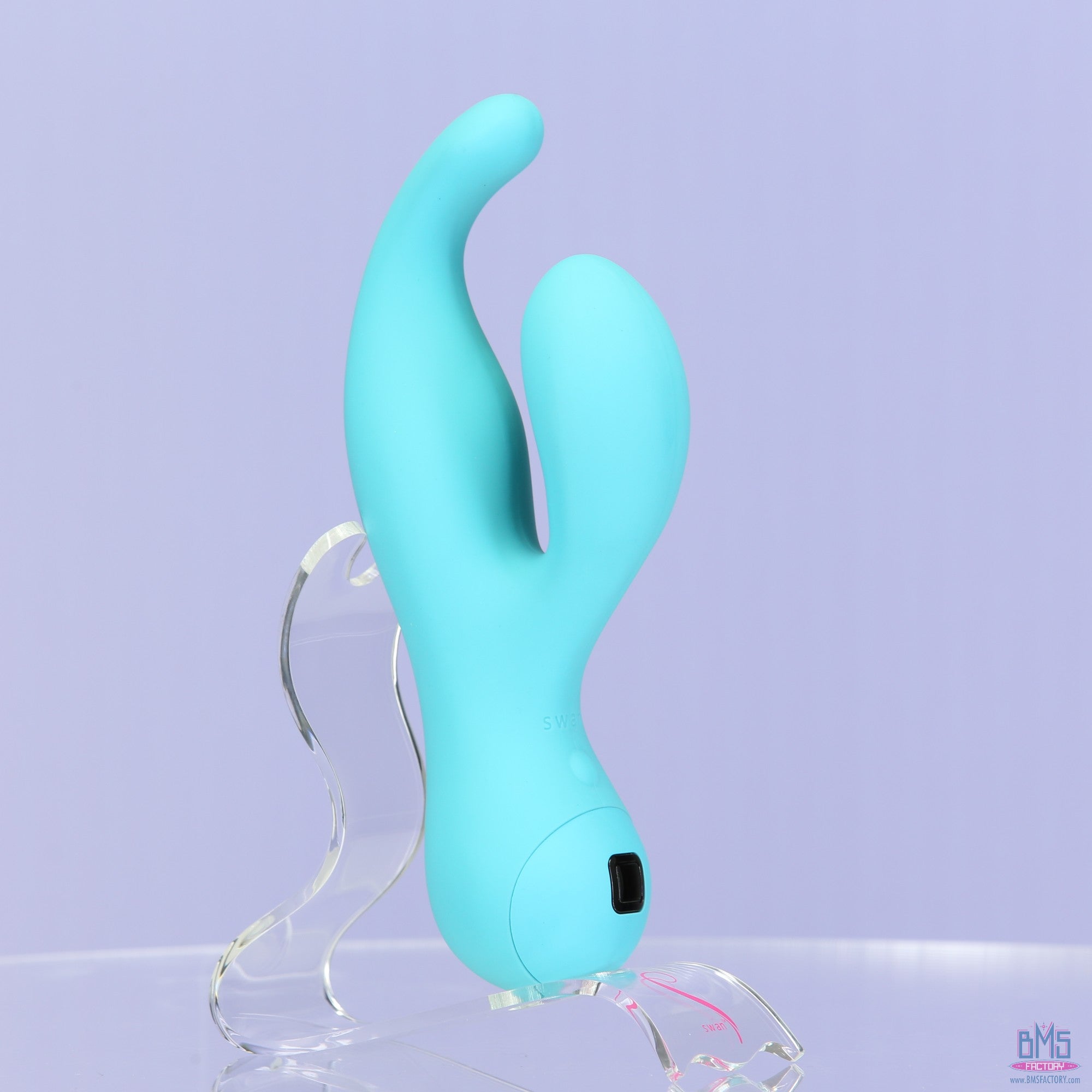 Swan - Touch - Solo - Dual Vibrator - Rechargeable - Teal