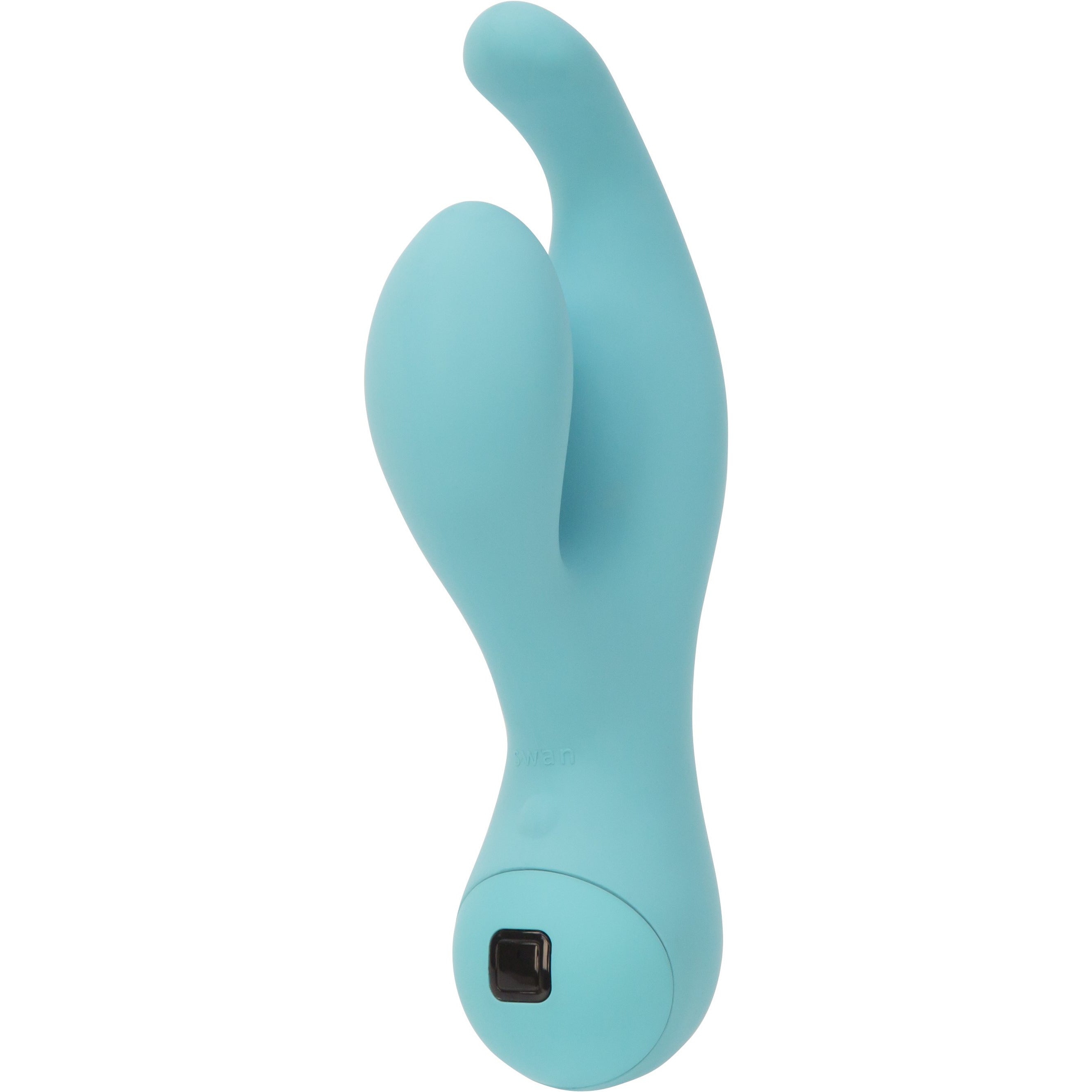 Swan - Touch - Solo - Double vibromasseur - Rechargeable - Bleu sarcelle