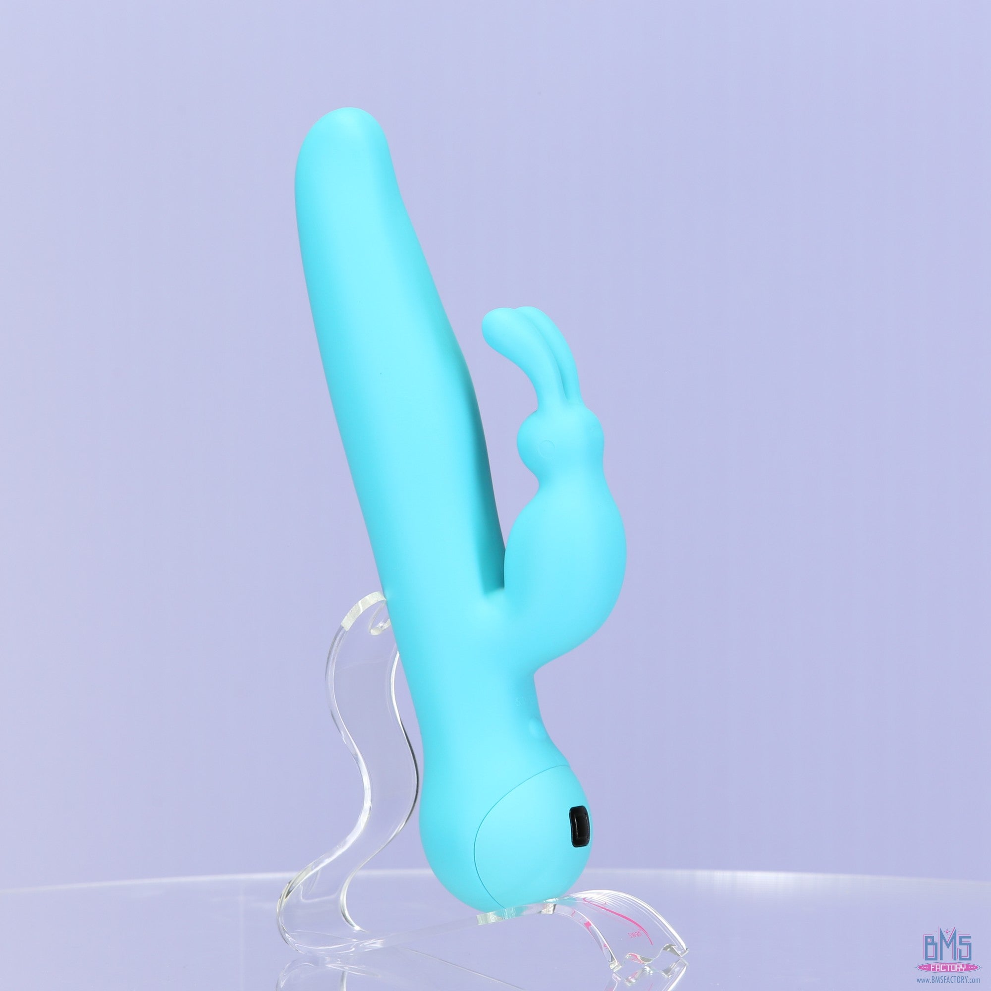 Swan - Touch - Duo - Dual Rabbit Vibrator - Rechargeable - Teal