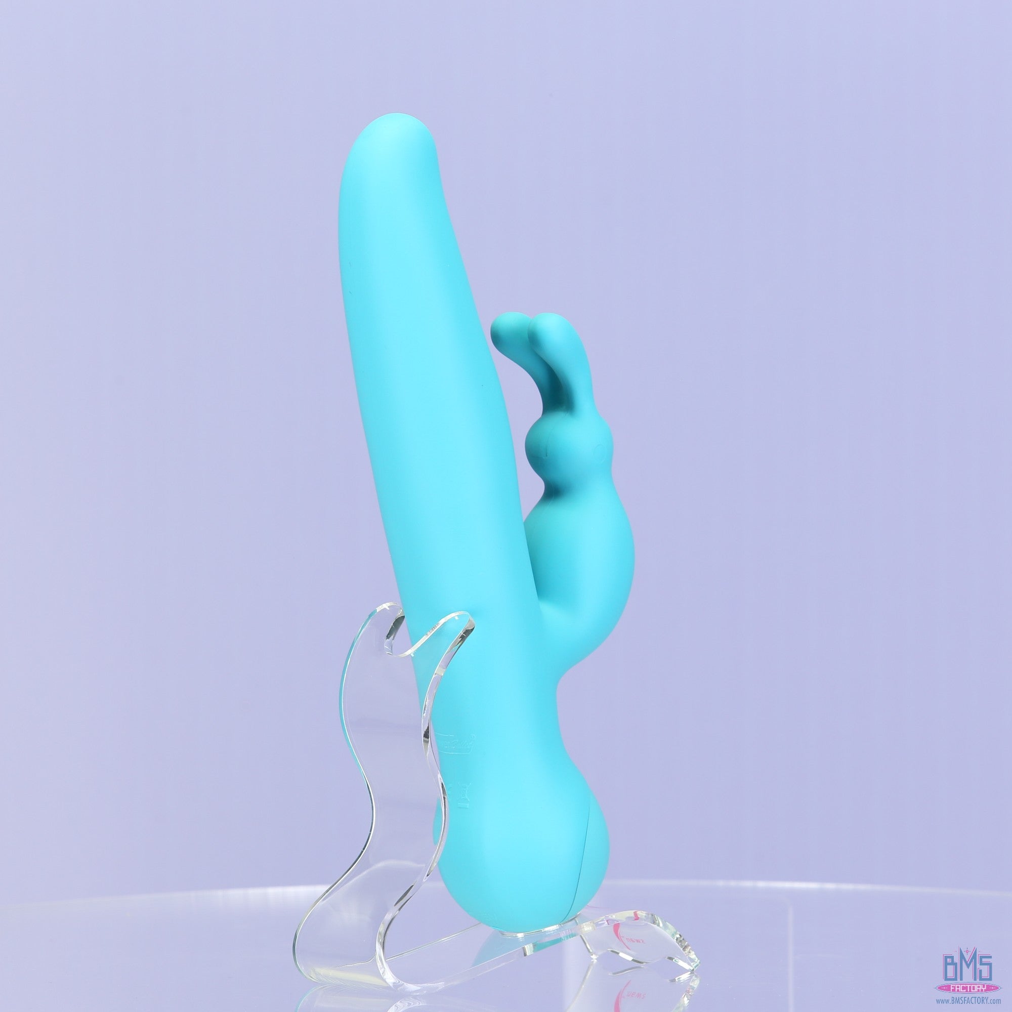 Swan - Touch - Duo - Dual Rabbit Vibrator - Rechargeable - Teal