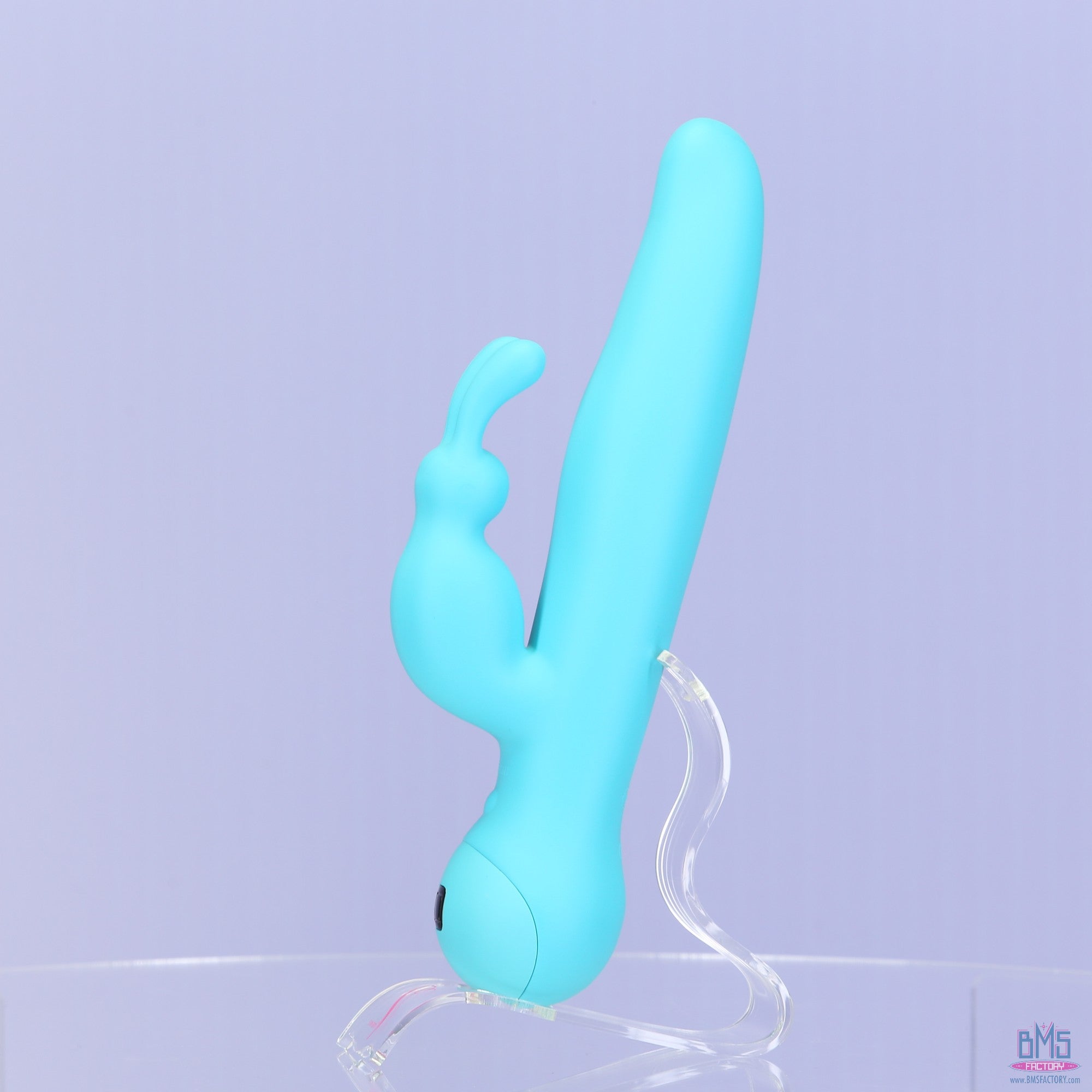 Swan - Touch - Duo - Dual Rabbit Vibrator - Rechargeable - Teal