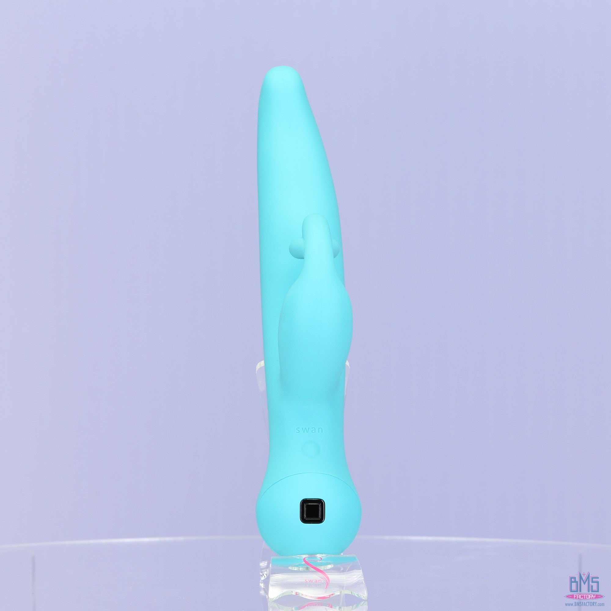 Swan - Touch - Trio - Rabbit Vibrator - Rechargeable - Teal