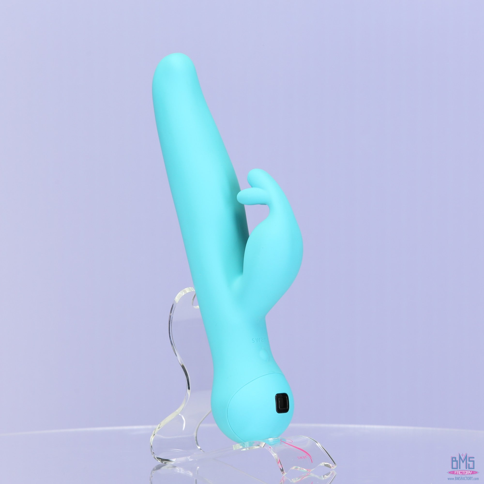 Swan - Touch - Trio - Rabbit Vibrator - Rechargeable - Teal