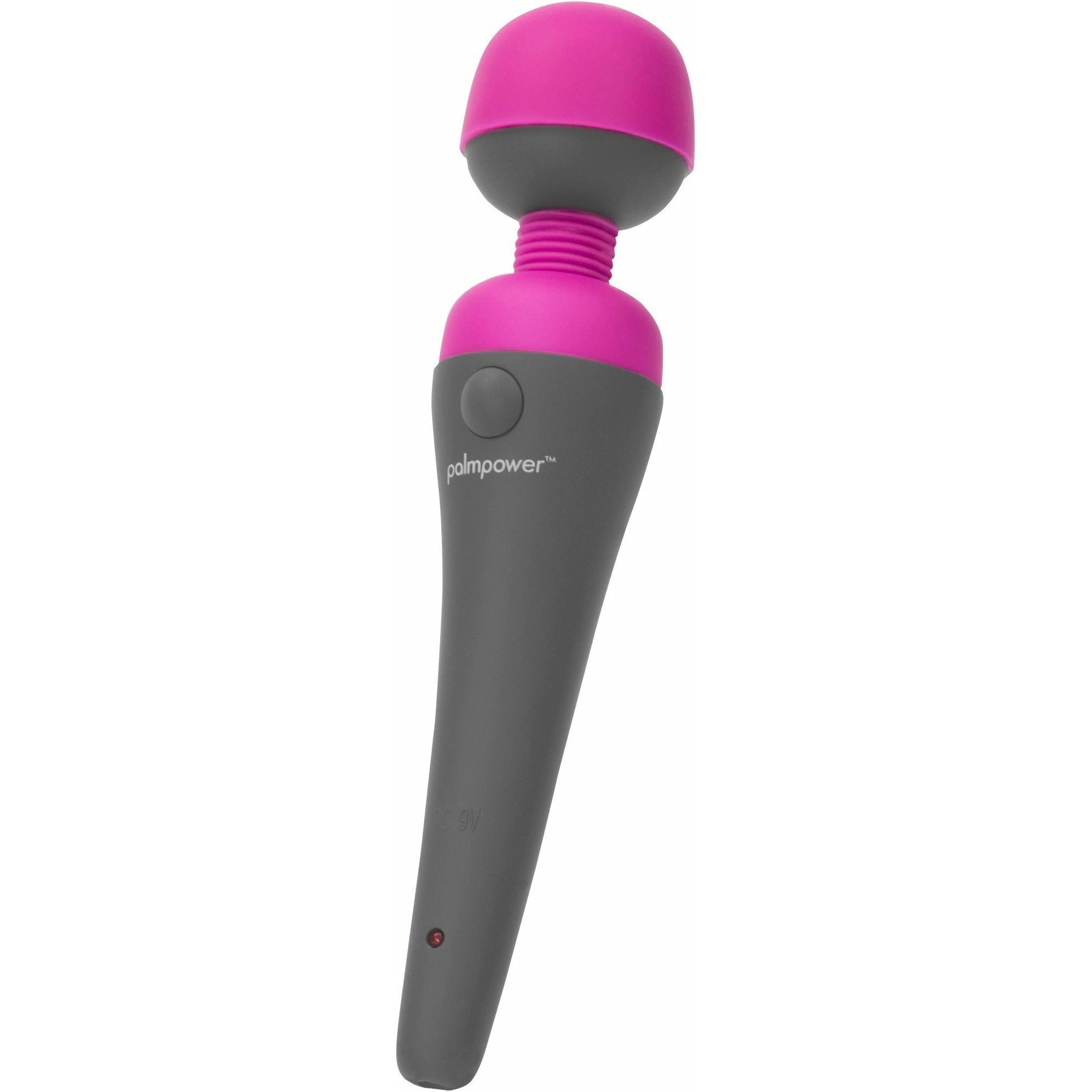 palmpower - Personal Massage Wand - Corded with Plug-In Adapter