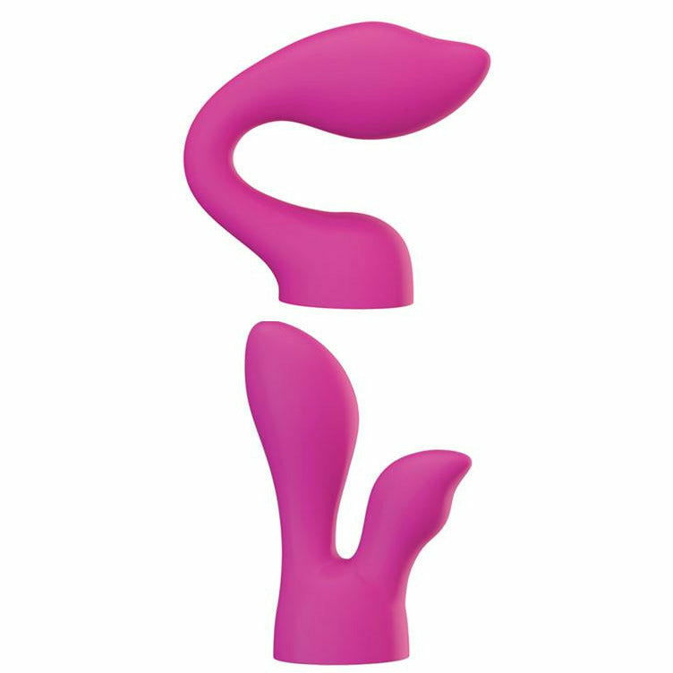 palmpower - PalmSensual - 2 Silicone Massager Head Attachments (For use with palmpower)