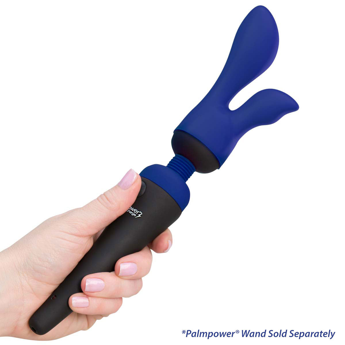PalmPower - PalmSensual Head Attachments (For Use With PalmPower®) - Blue - 2pcs