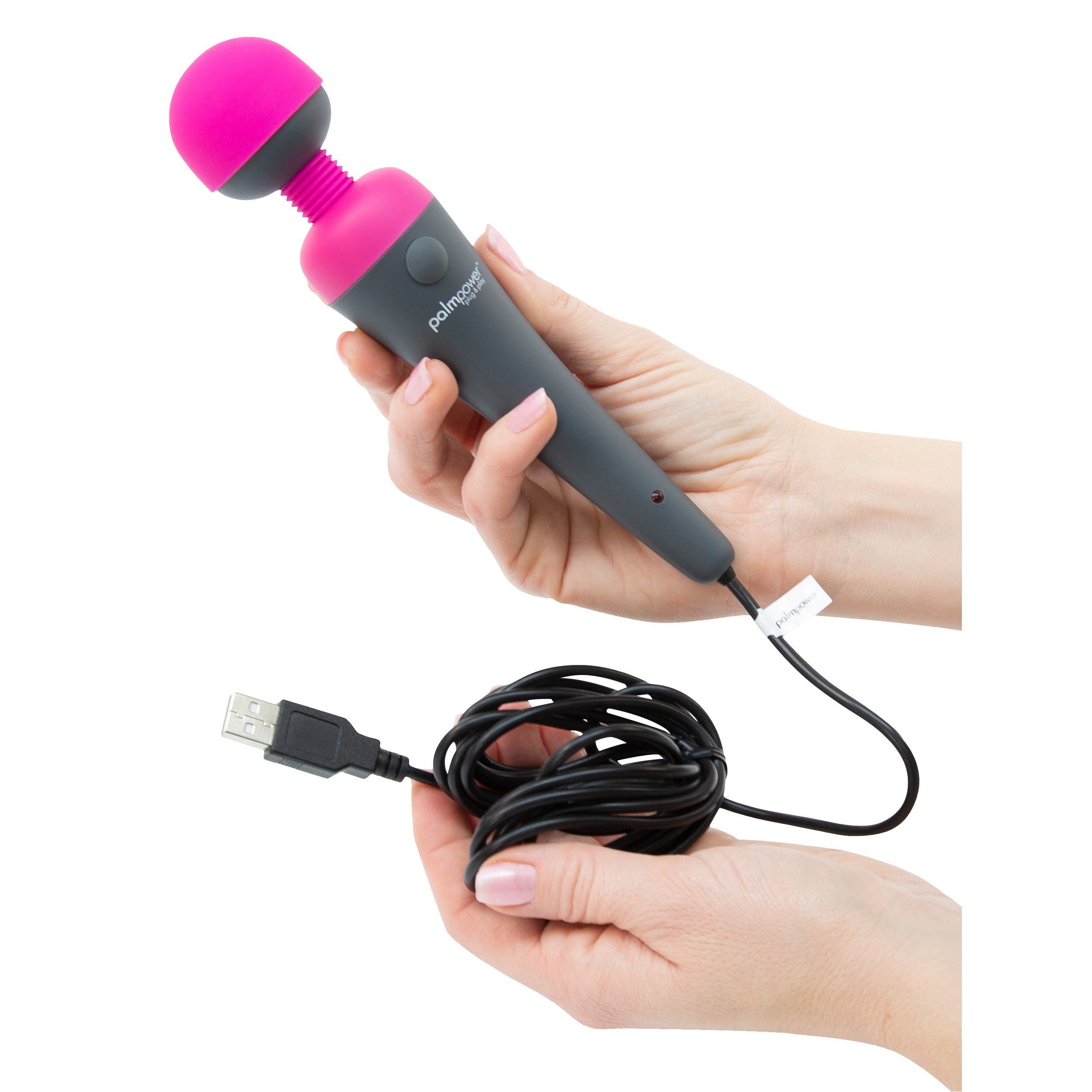 PalmPower - Plug & Play Massage Wand (DC Power)