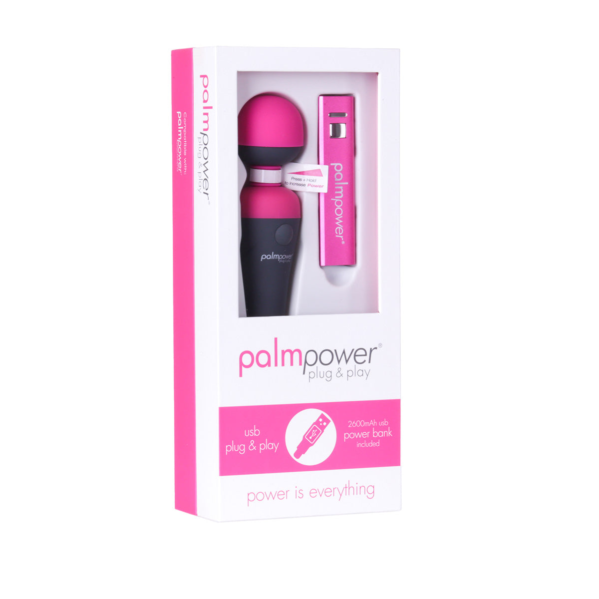 PalmPower - Plug & Play Massage Wand (DC Power)