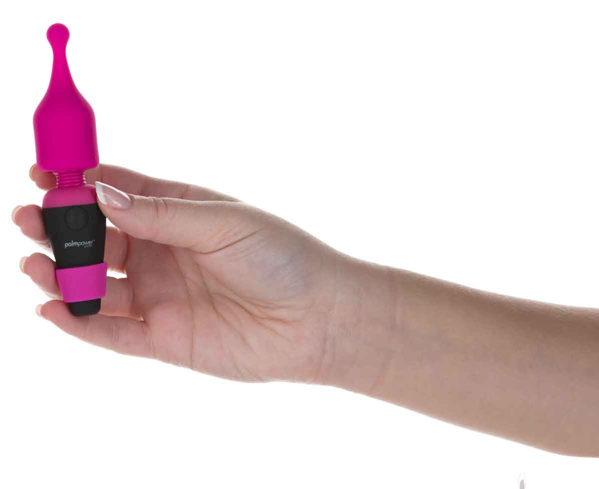 PalmPower - PalmPocket Extended - Silicone Massage Heads - For Use with PalmPower Pocket - Pink