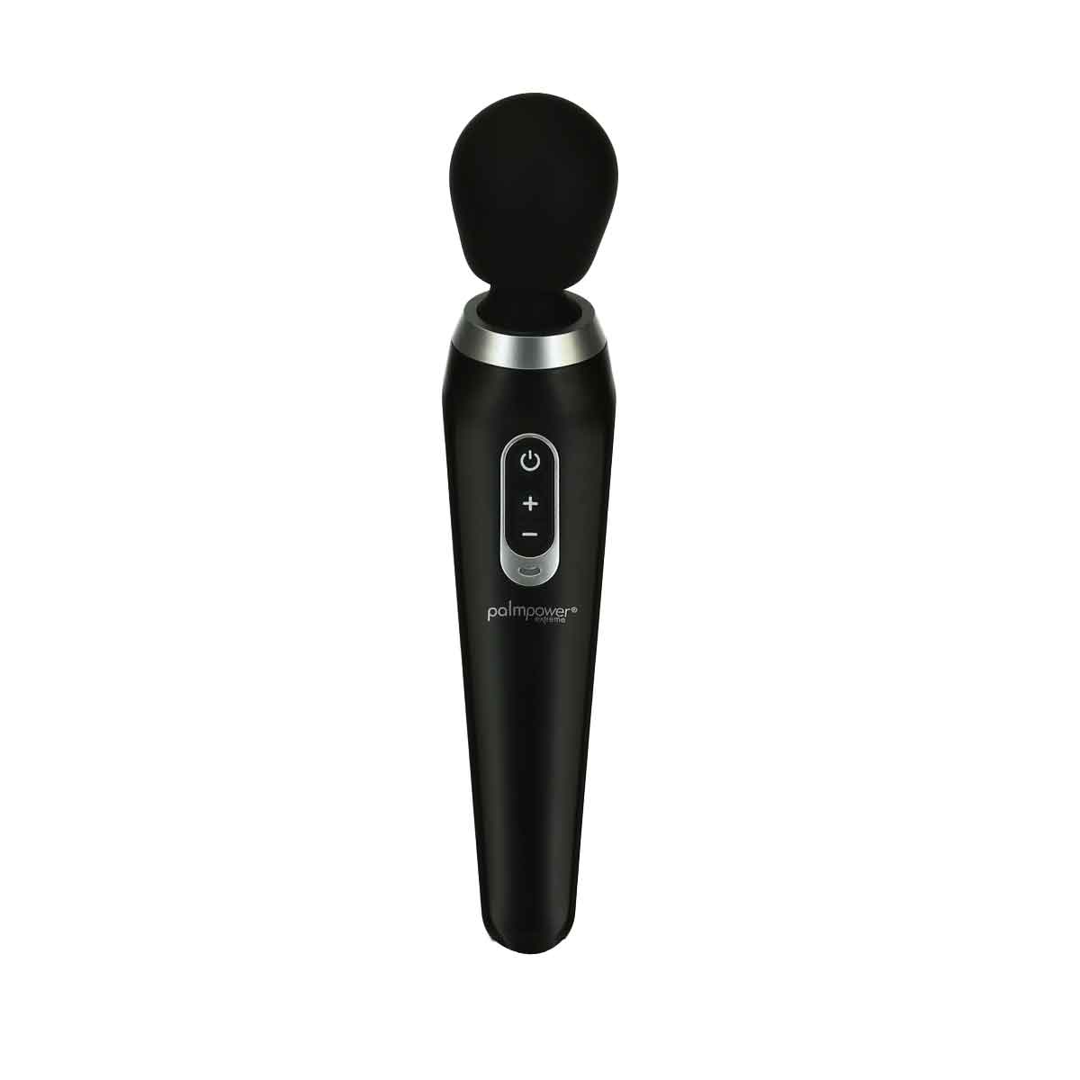 PalmPower - Extreme - Rechargeable Massage Wand - Black