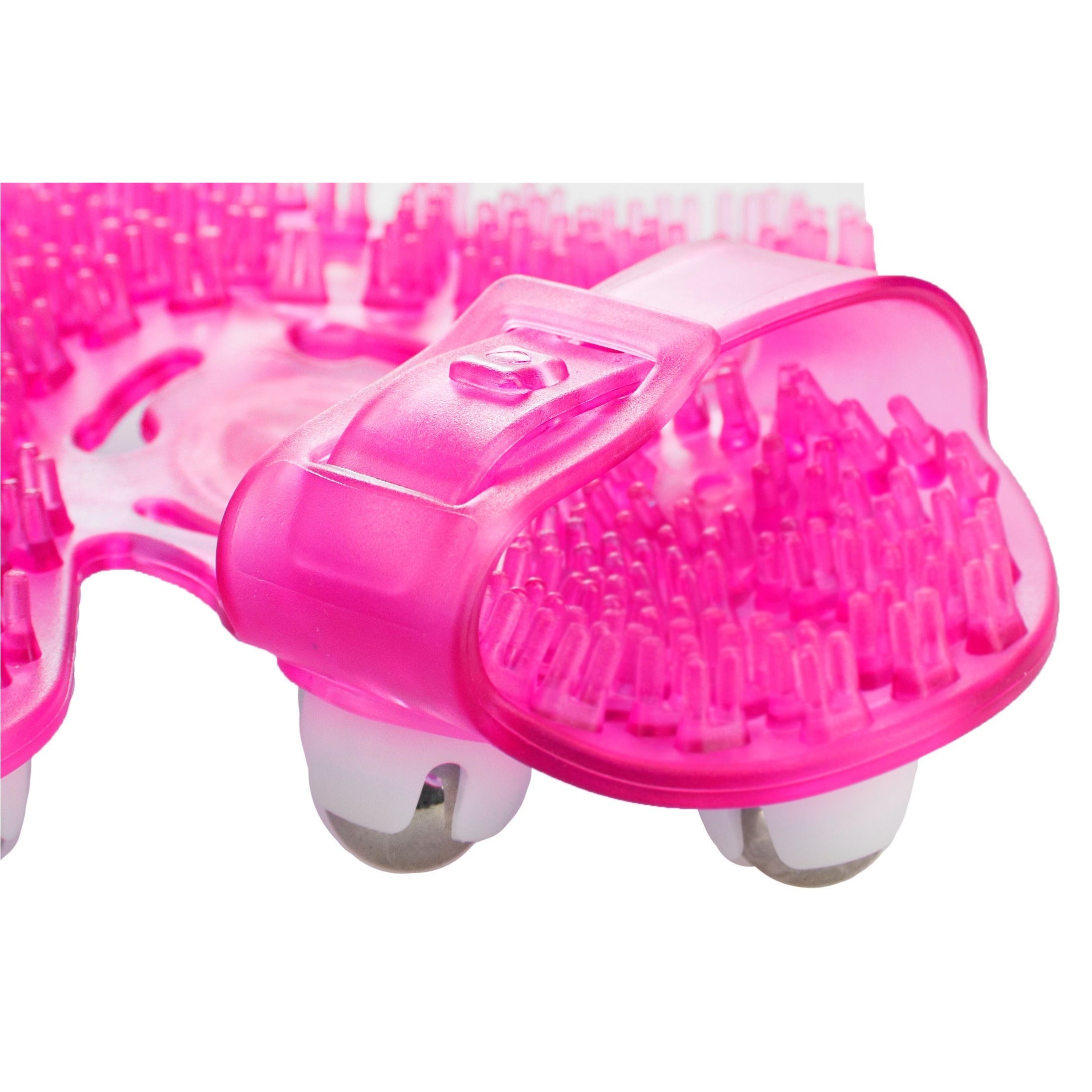 Gant de massage Roller Ball - Rose