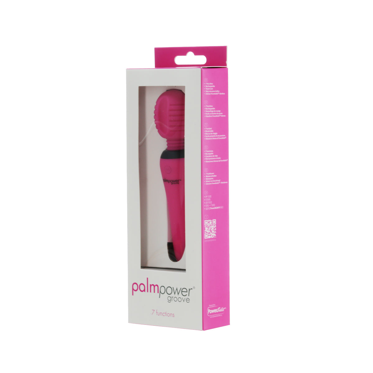 PalmPower - Groove Mini Wand Massager - Pink