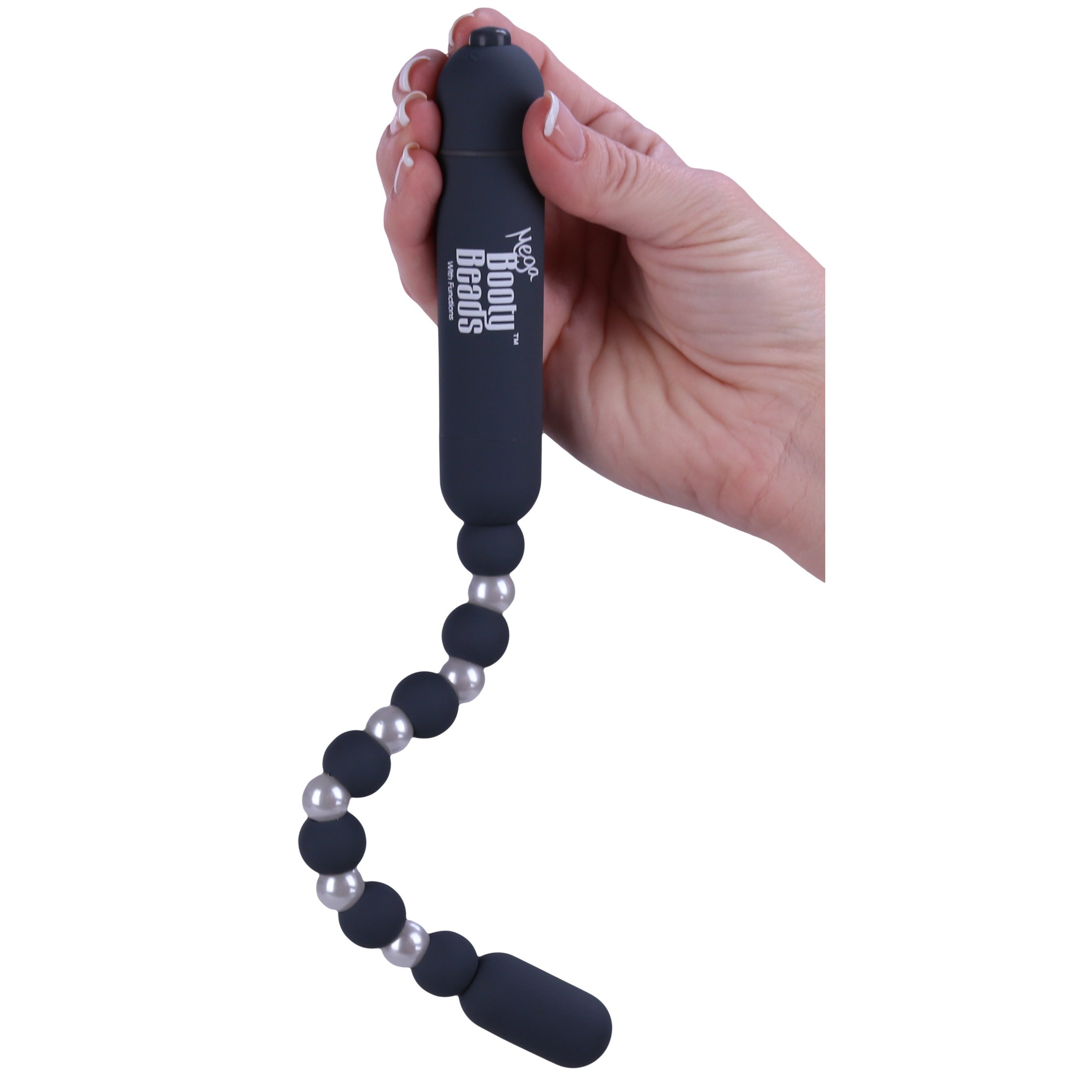PowerBullet - Mega Booty Beads with Functions - Grey