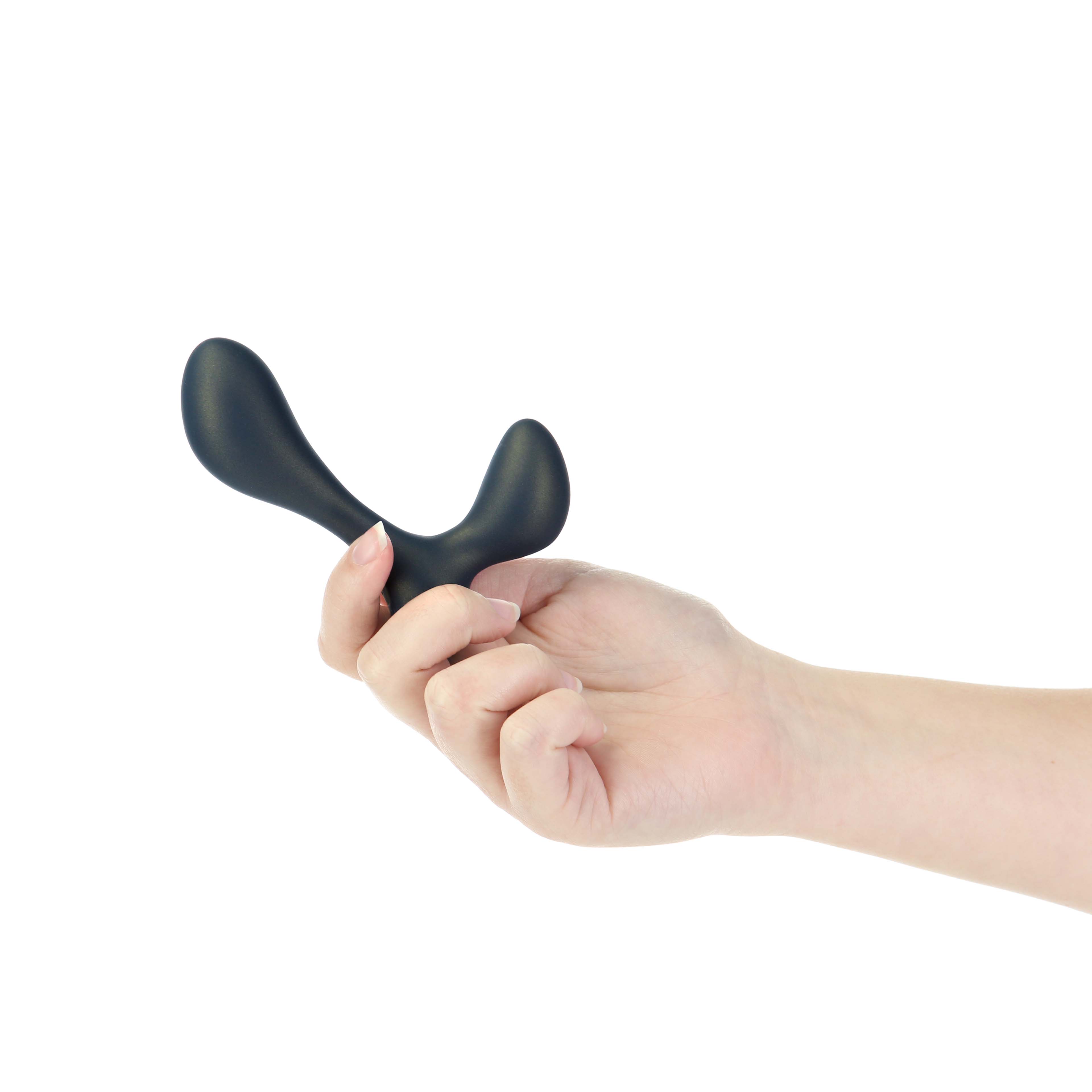 LUX active - LX3 Vibrating Anal Trainer - 4.3" - Dark Blue
