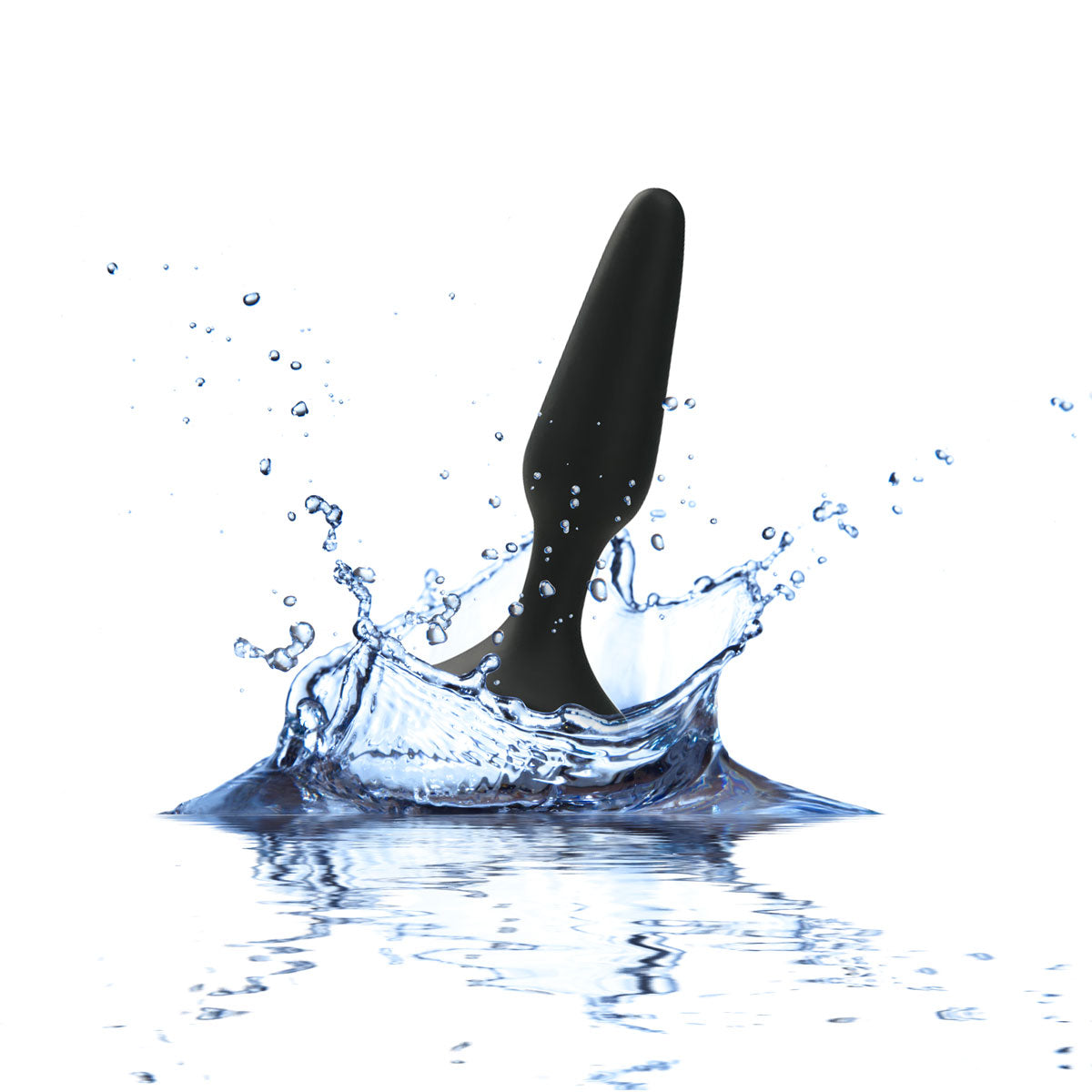 Pure Love® - Silicone Anal Plug - 4.5" - Black