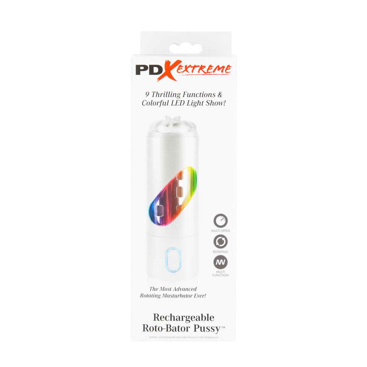 Pipedream Extreme Roto-Bator Pussy Rechargeable