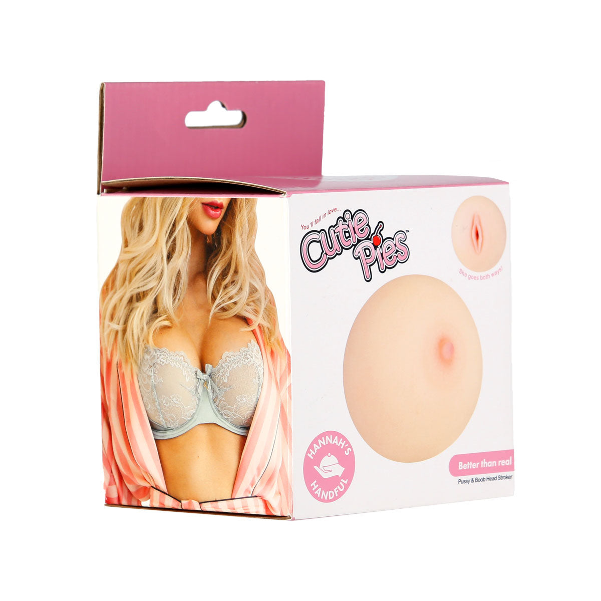 CutiePies - Le Plein les Mains d'Hannah - Masturbateur Pussy & Boobs