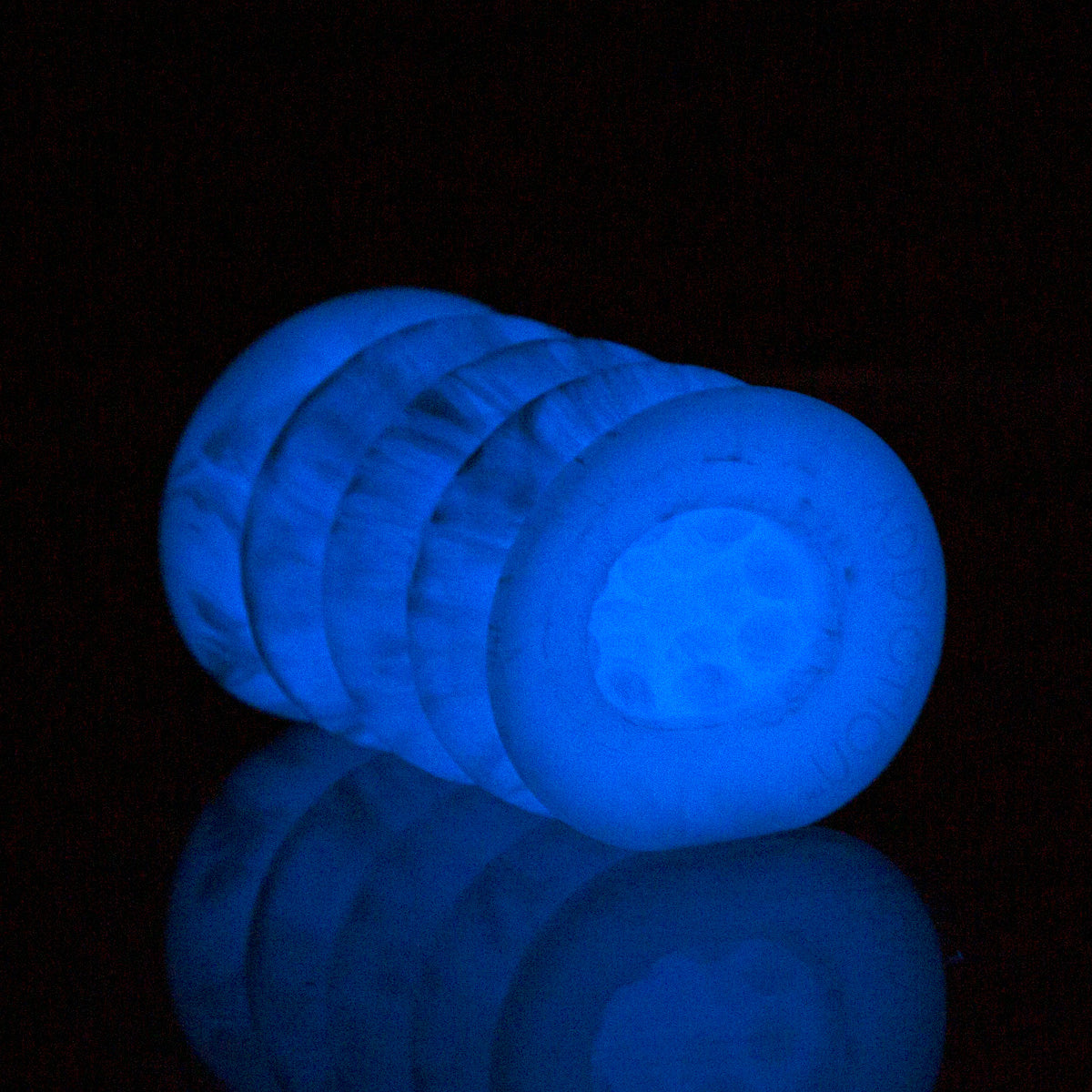 Addiction - Silicone Reversible Stroker - Glow in the Dark