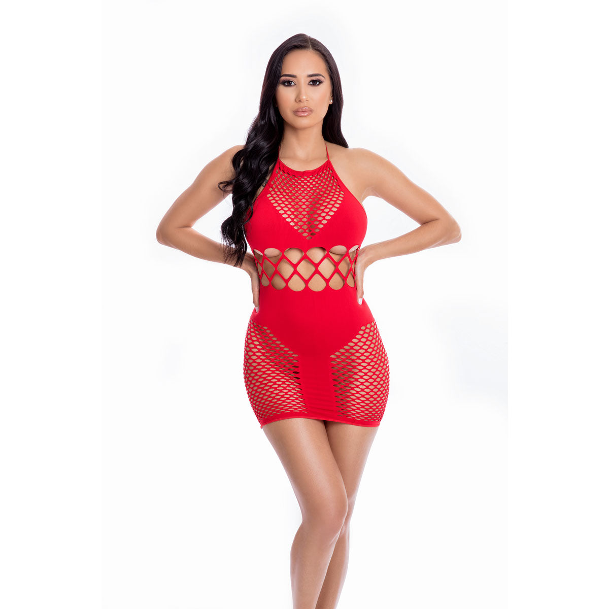 PINK LIPSTICK - Girl Gone Bad Dress - One Size Fits Most Fits Most - Red