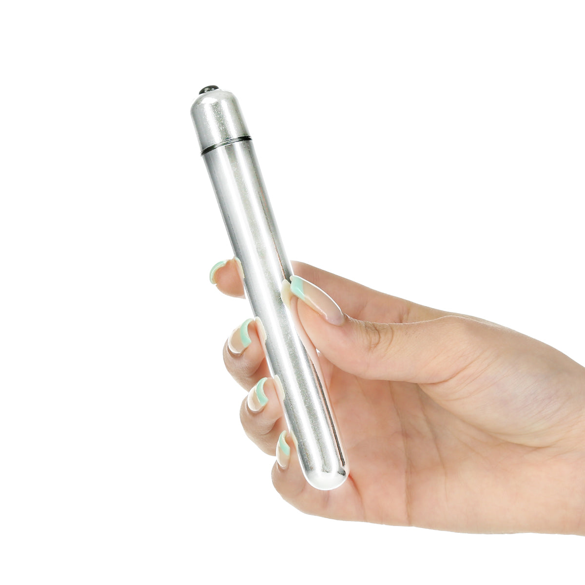 BMS - Executive PowerBullet Vibrator - 5" - Silver