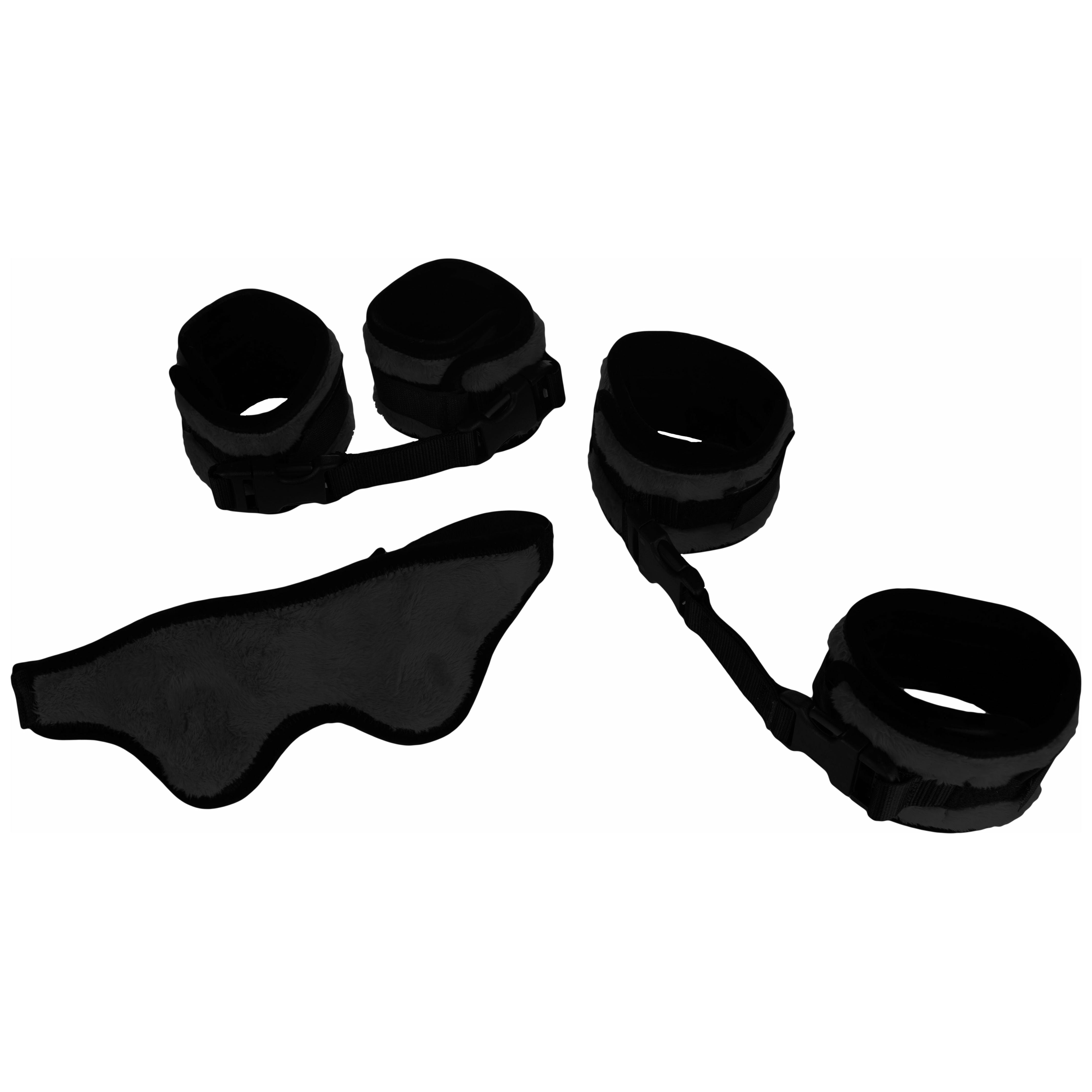 LIBERATOR® - PLUSH Seduction Cuff Kit - Black