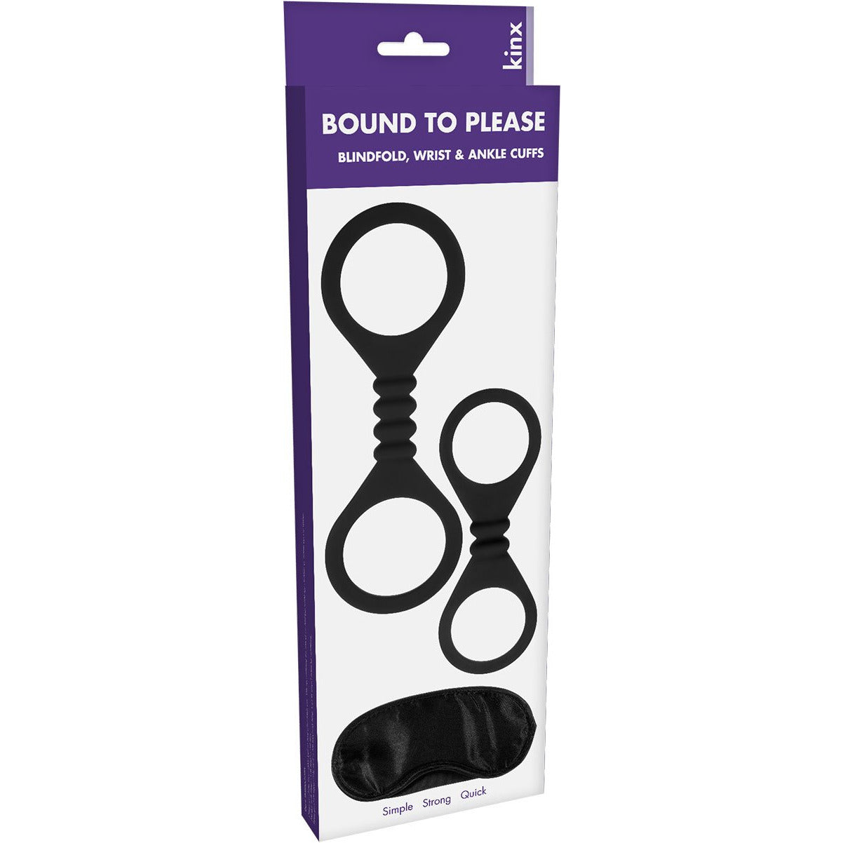 Kinx Bound to Please - Blindfold, Wrist & Ankle Cuffs
