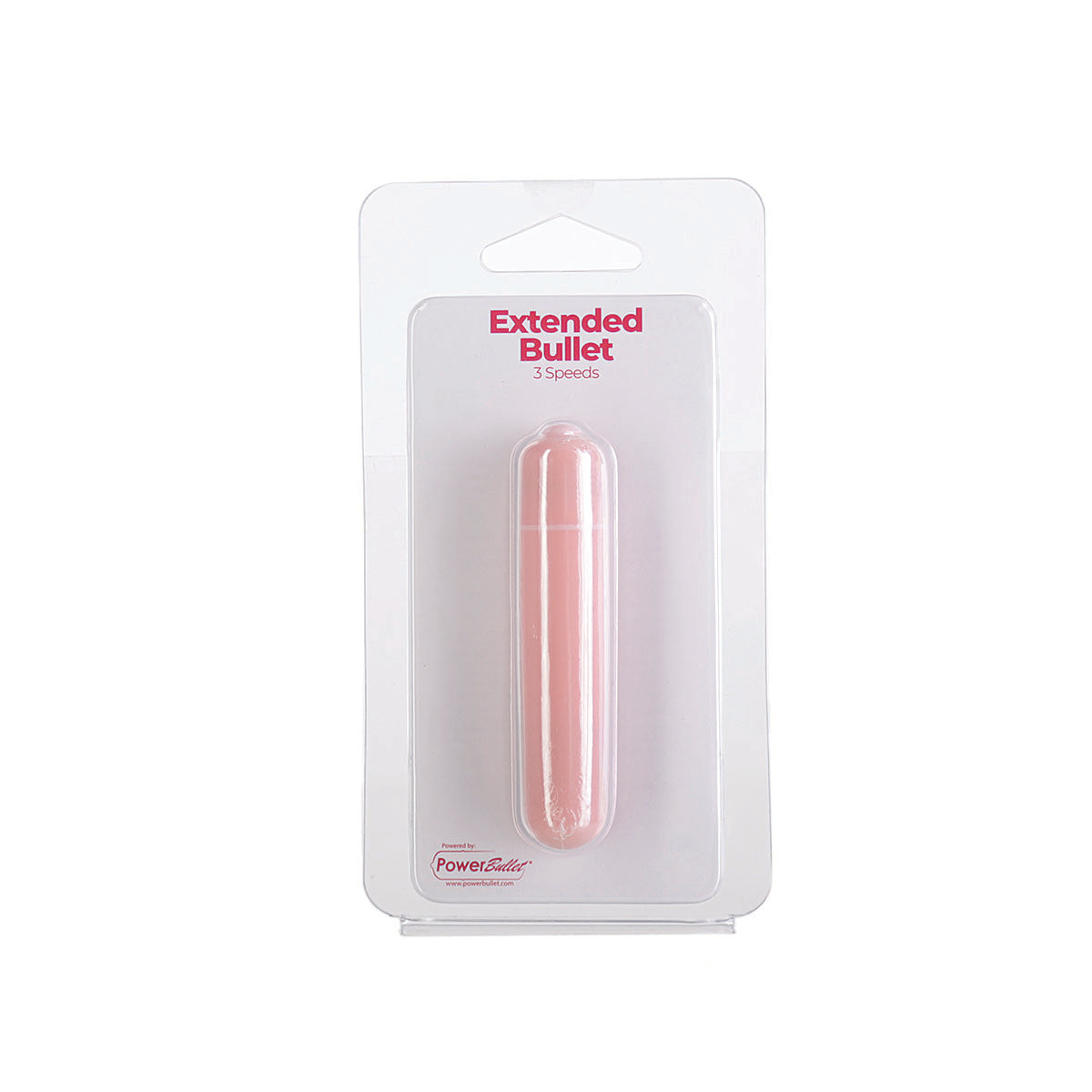BMS - Extended Bullet Vibrator - Battery Operated - Pink