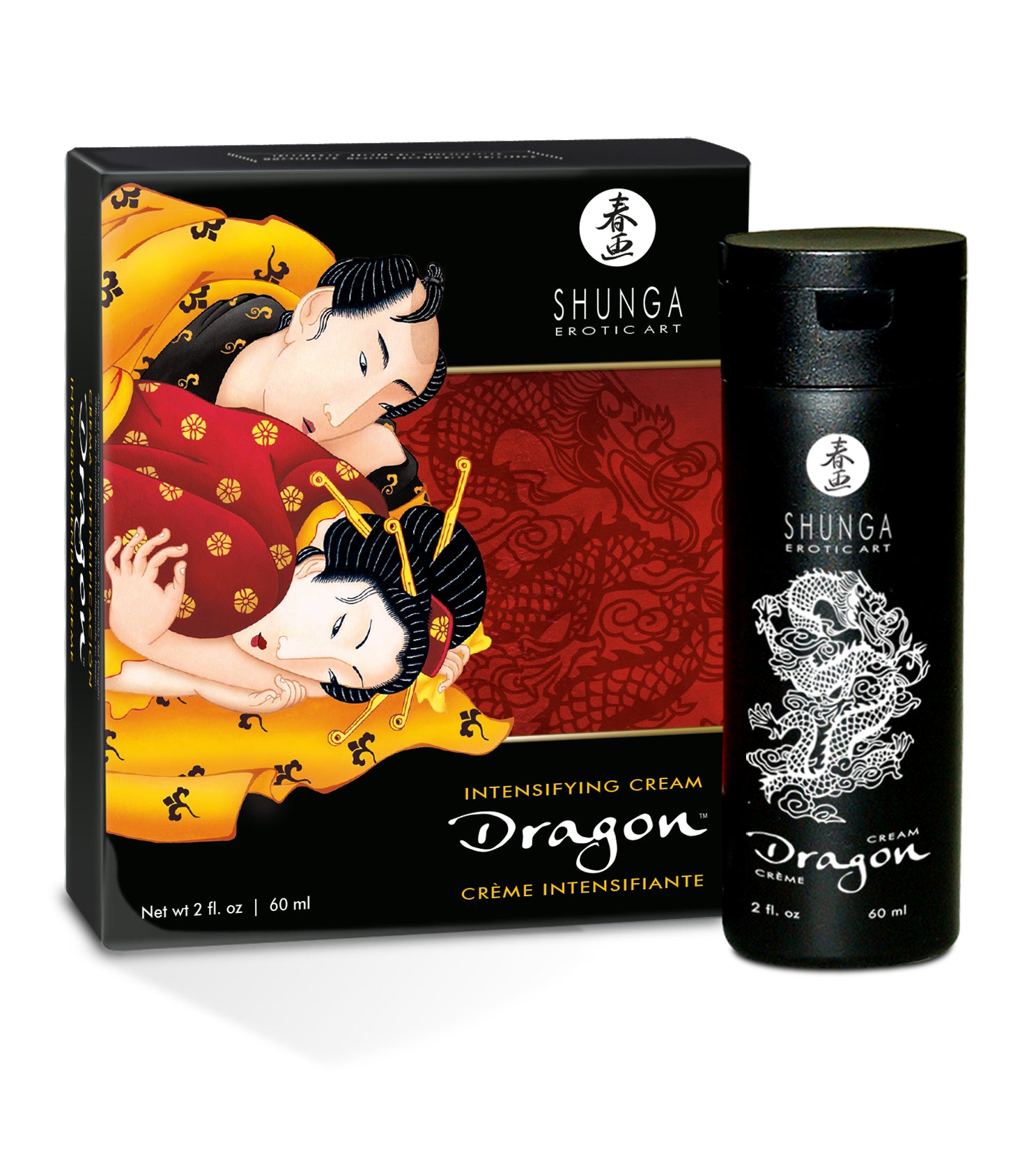 SHUNGA Crème Érotique Intensifiante Dragon 60 ml
