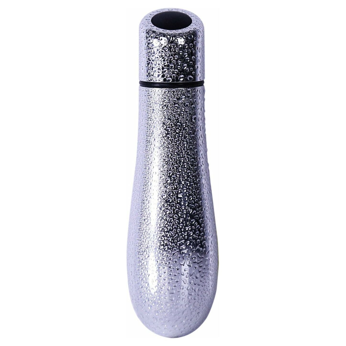PowerBullet - Rain Bullet Vibrator - Battery Operated - Silver