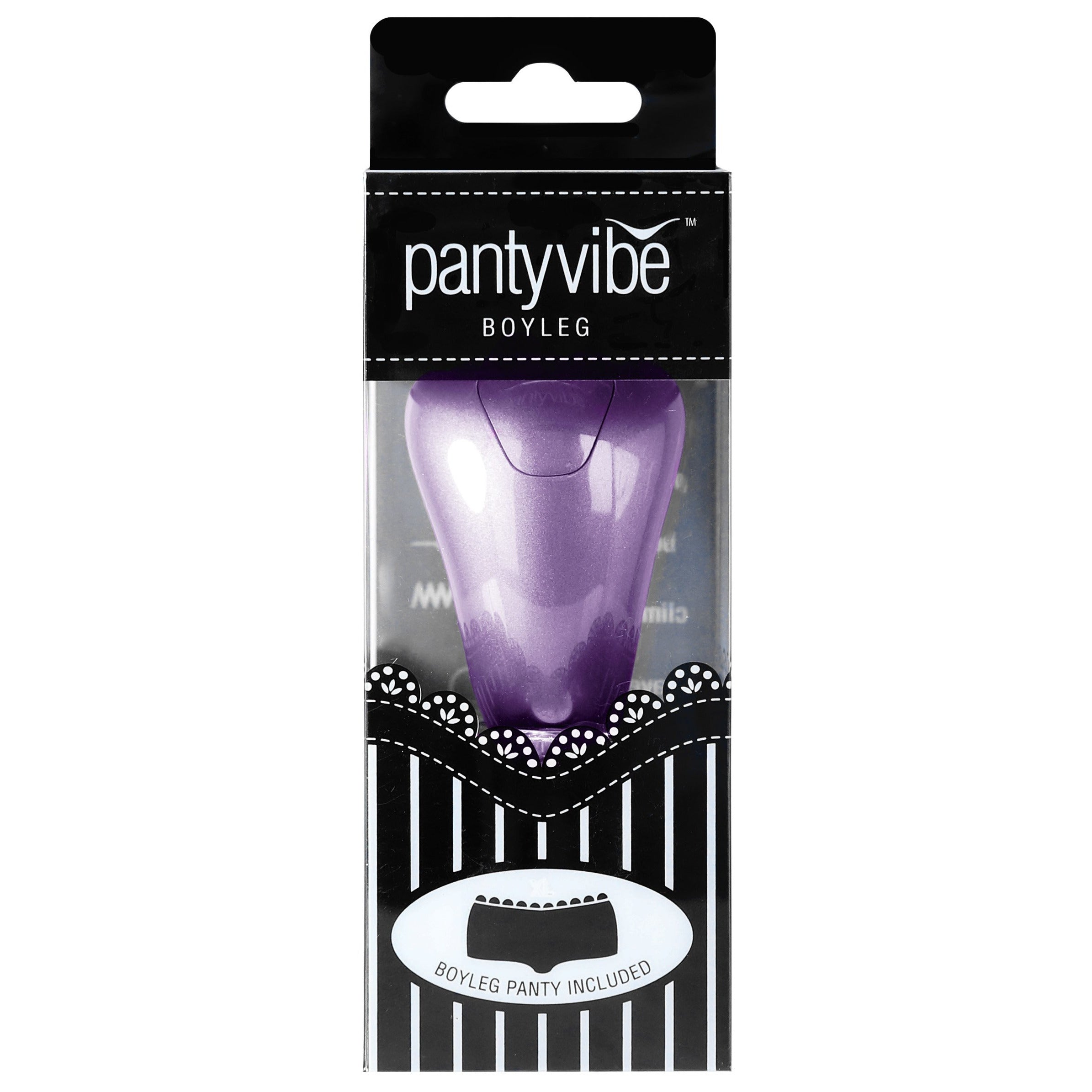 BMS - Panty Vibrator - Battery Operated - Purple - XL