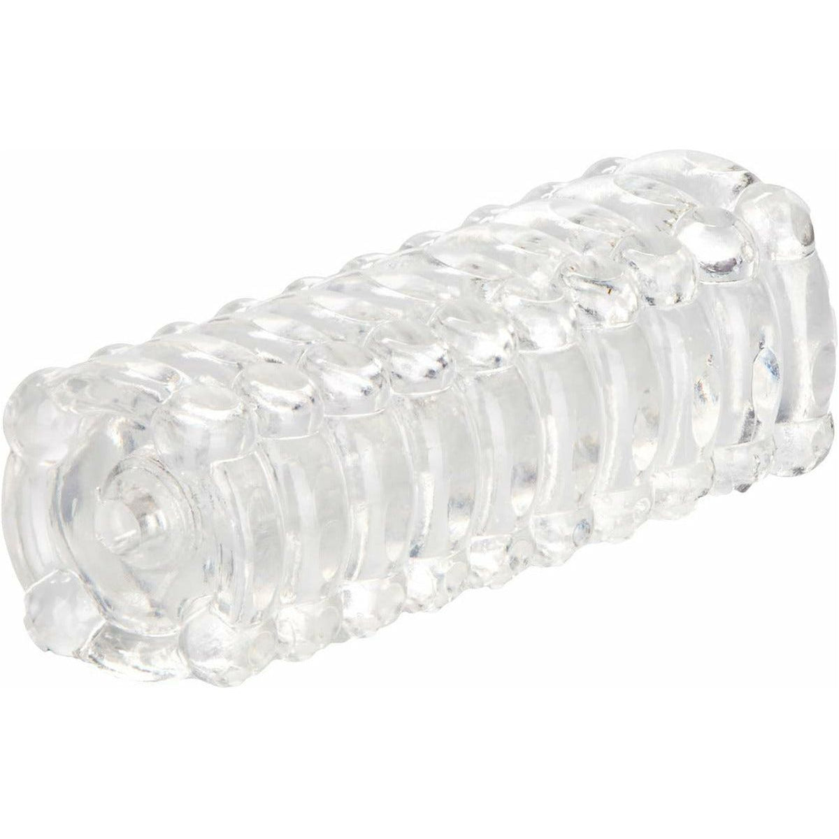 CALEXOTICS® - Reversible Textured Ribbed Stroker - Clear