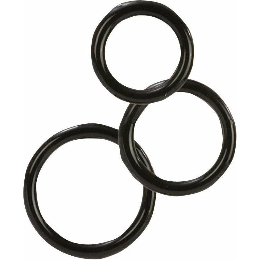 CALEXOTICS® - BOUND by Diamonds - Open Ring Gag - Black